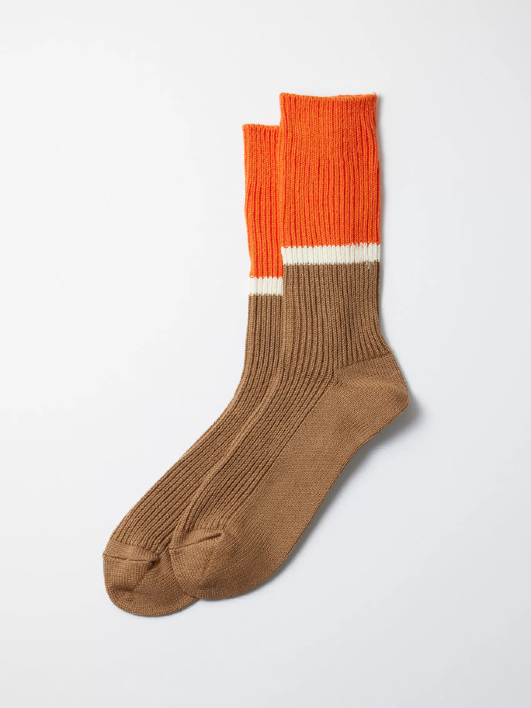 Bicolor Ribbed Crew Socks*Alex Mill Cheap