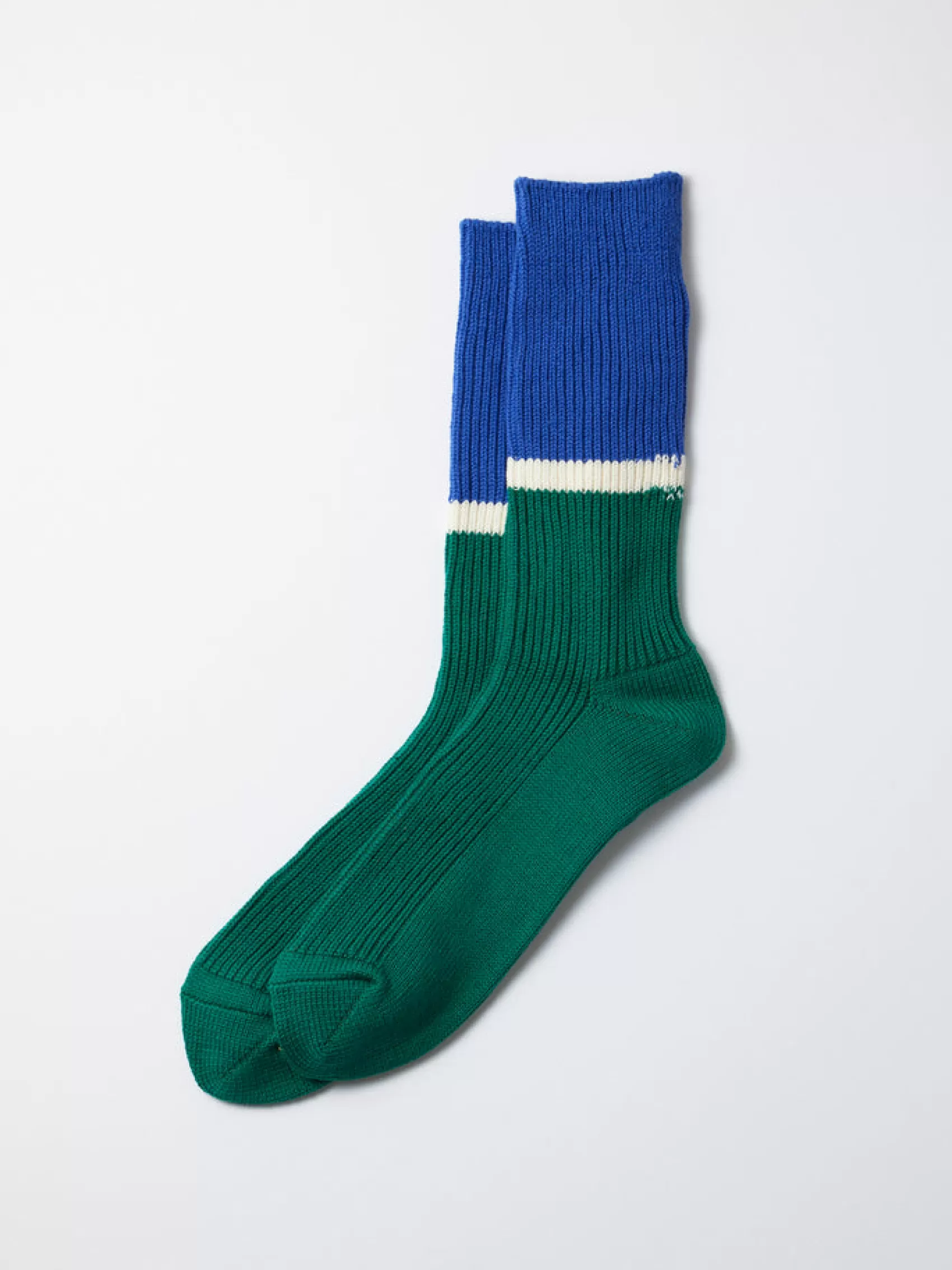 Bicolor Ribbed Crew Socks*Alex Mill Best