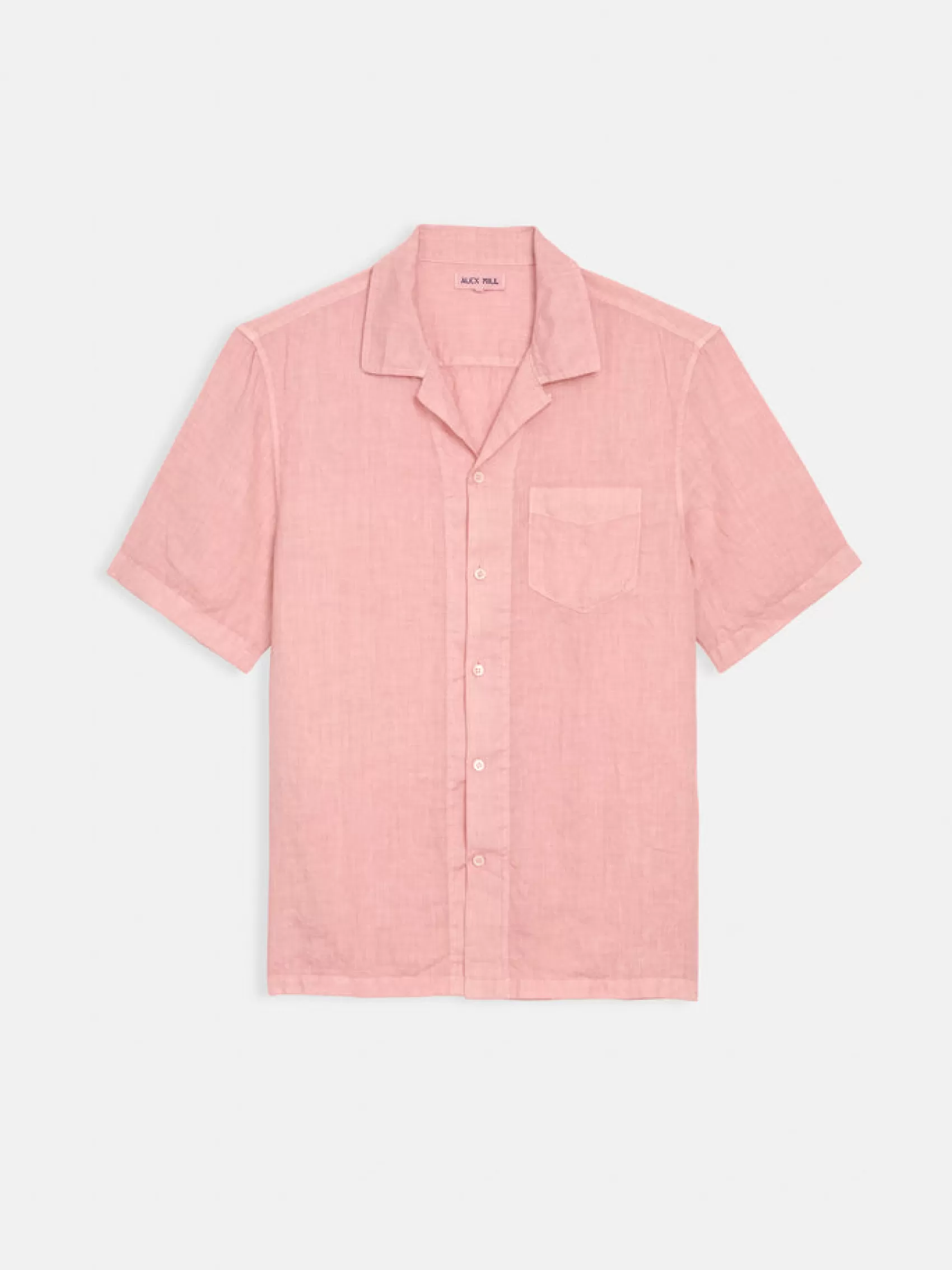 Botanical Dyed Camp Shirt In Linen*Alex Mill Clearance