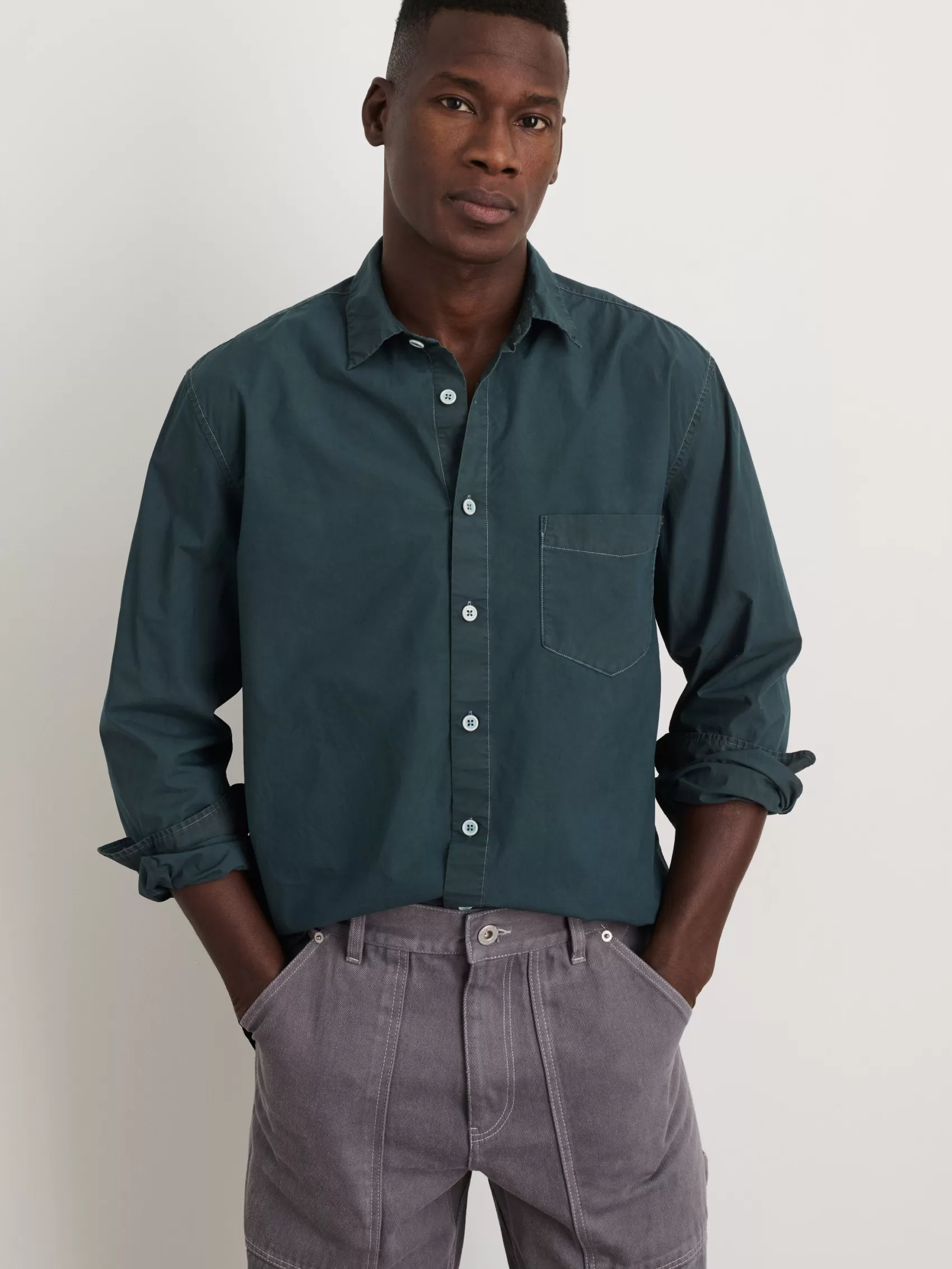 Botanical Dyed Easy Shirt*Alex Mill Shop