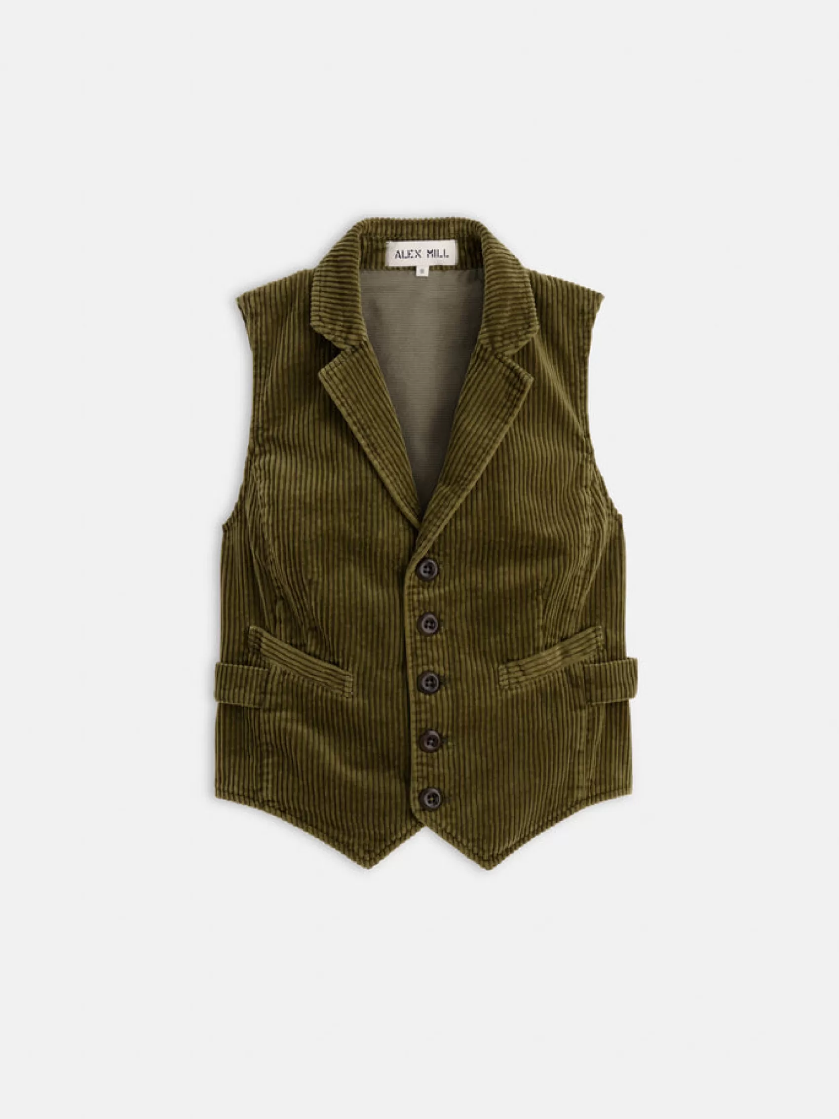 Boyish Vest In Rugged Corduroy*Alex Mill Best Sale