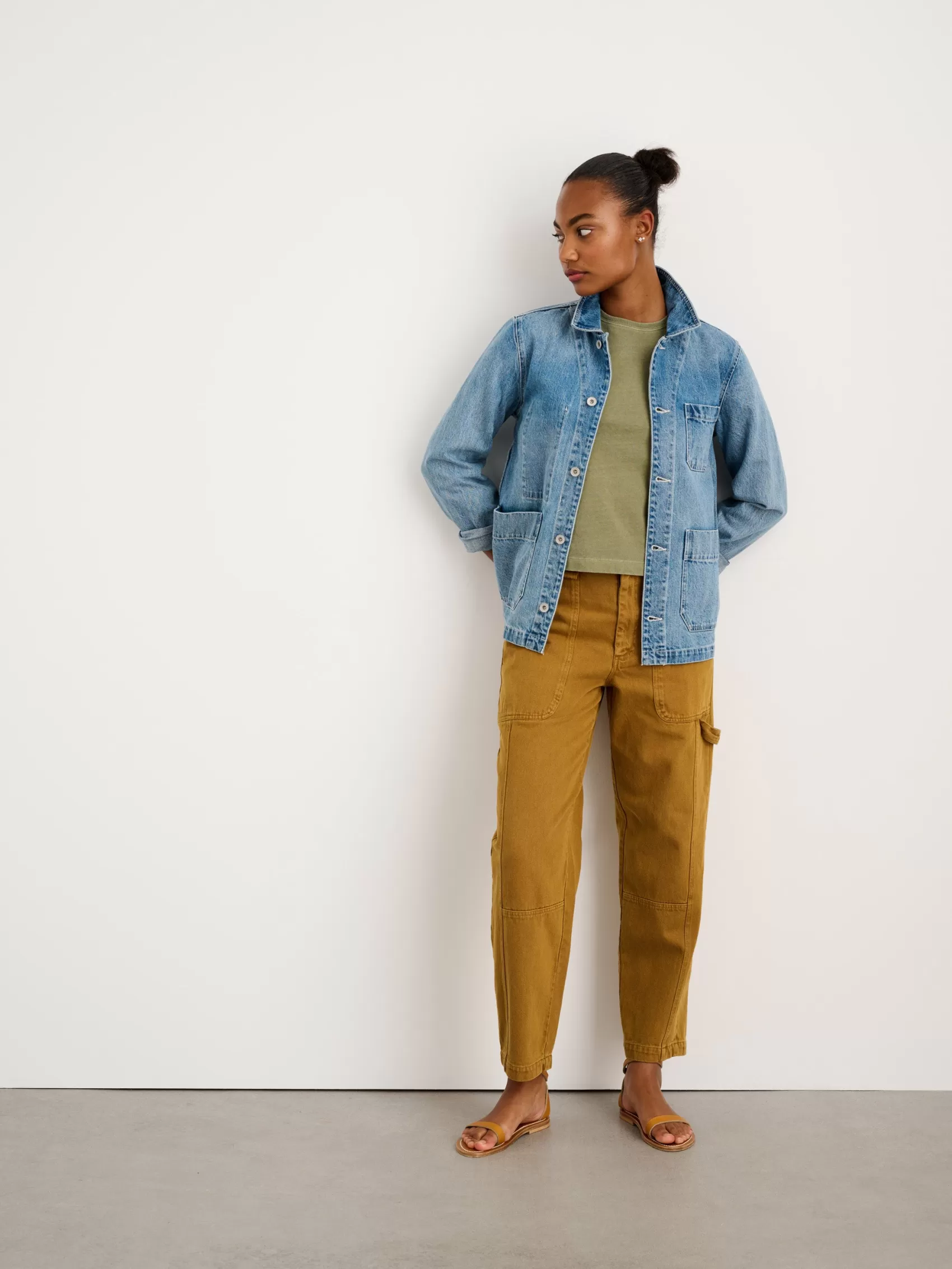 Britt Work Jacket In Denim*Alex Mill New