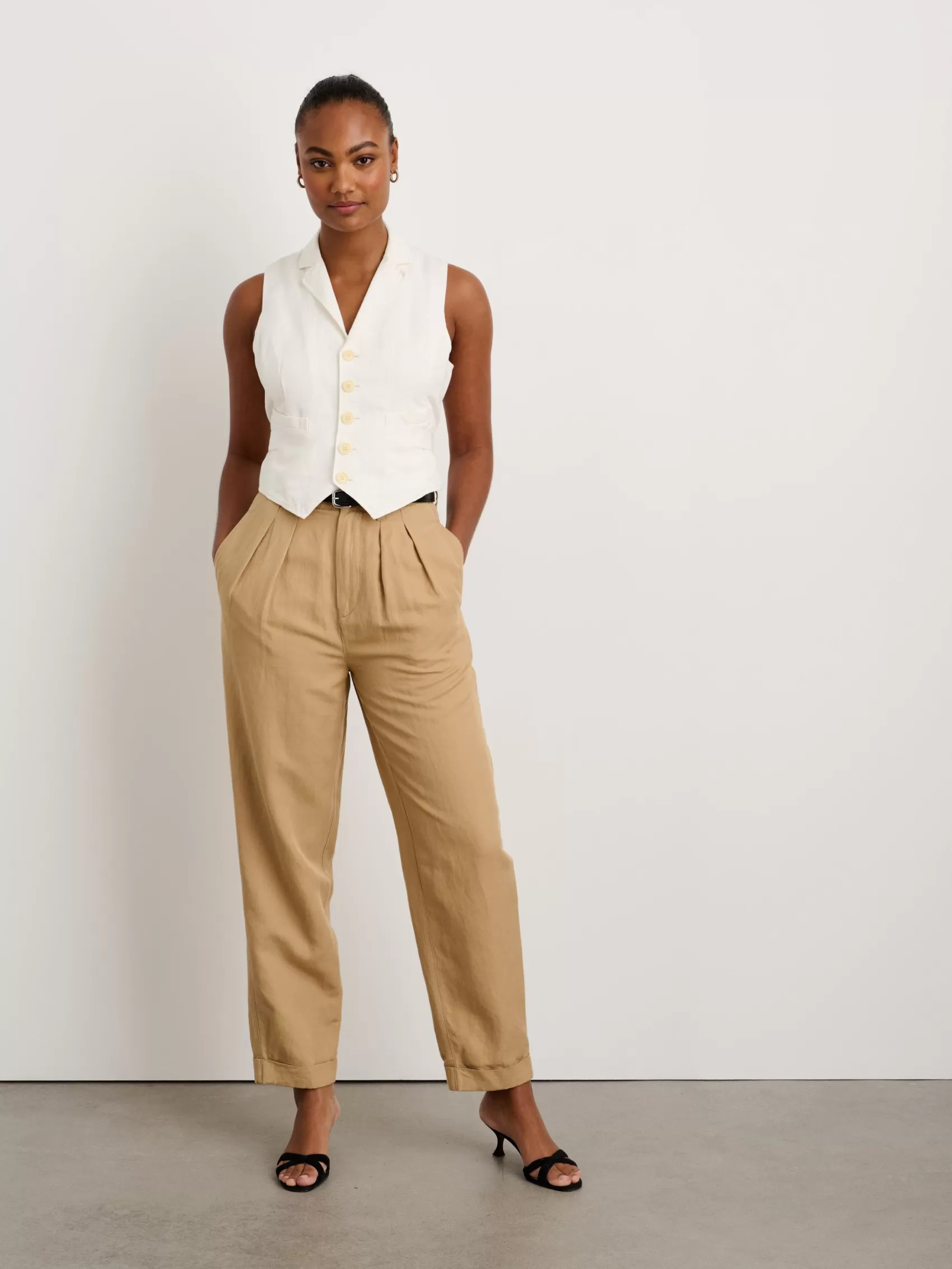 Double Pleat Pant In Twill*Alex Mill Cheap