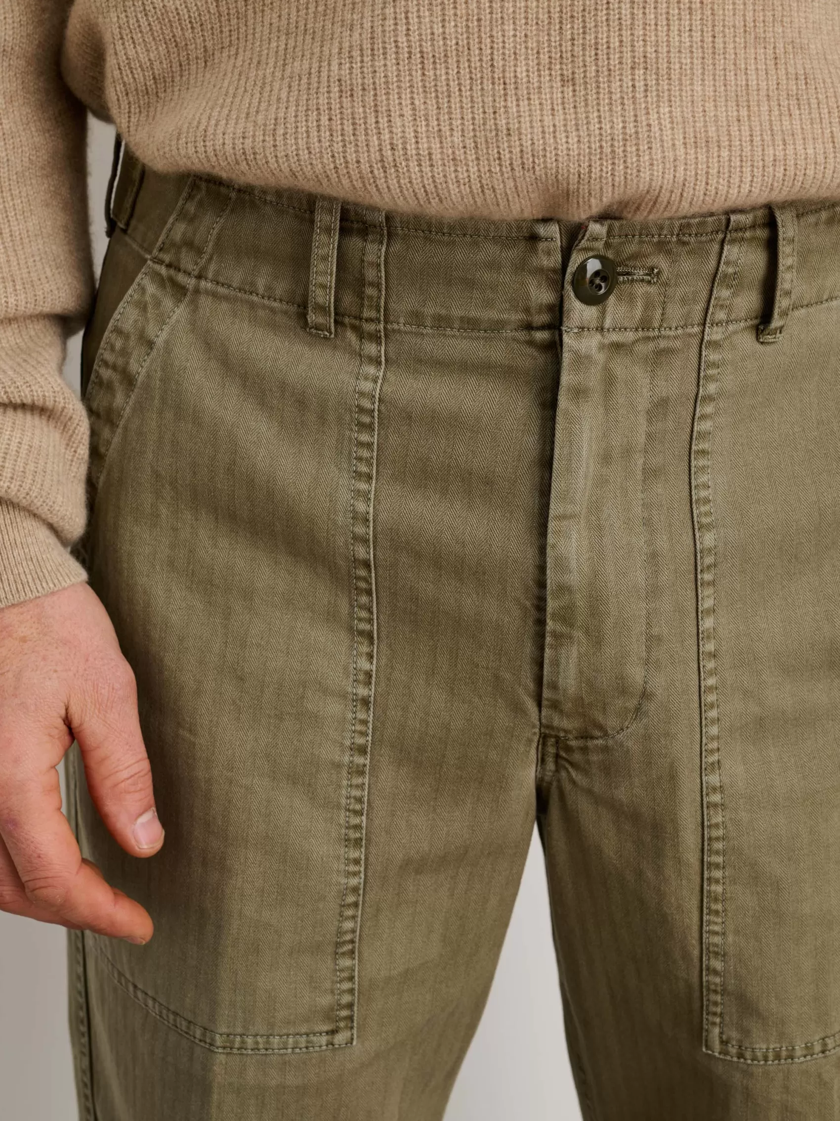 Field Pant In Herringbone*Alex Mill Online