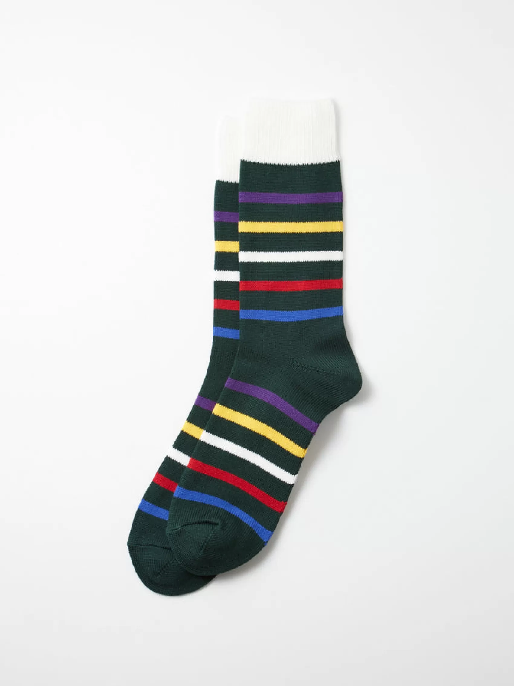 Five Stripe Crew Socks*Alex Mill Hot