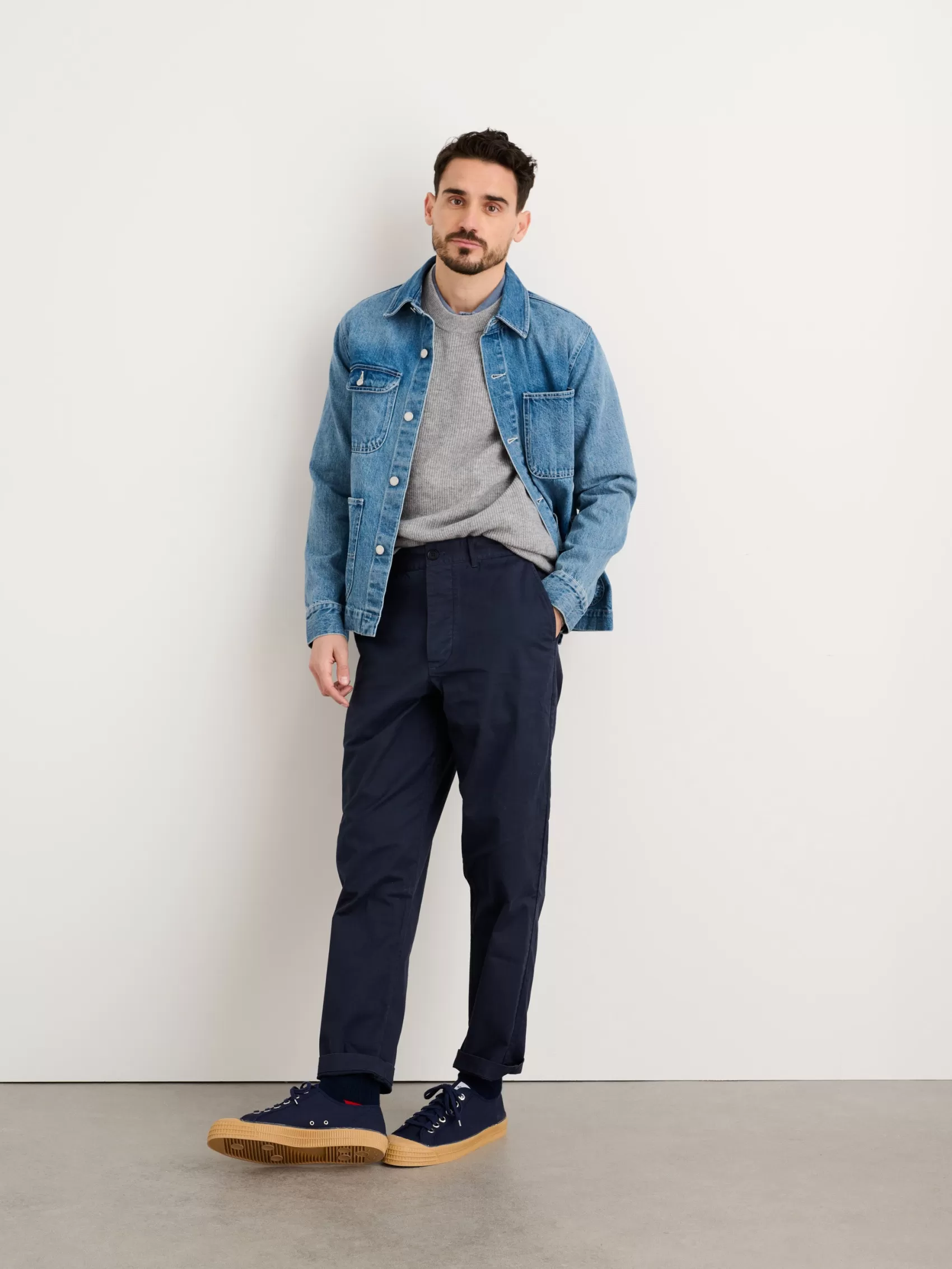 Flat Front Pant In Chino (Long Inseam)*Alex Mill Discount