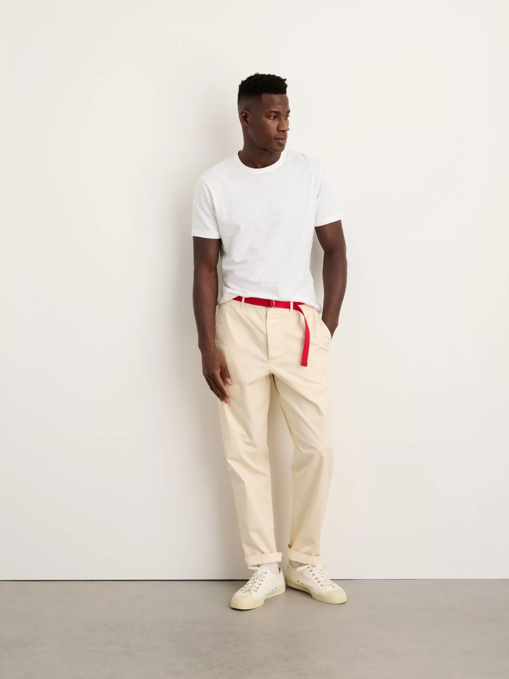 Flat Front Pant In Chino (Long Inseam)*Alex Mill Shop