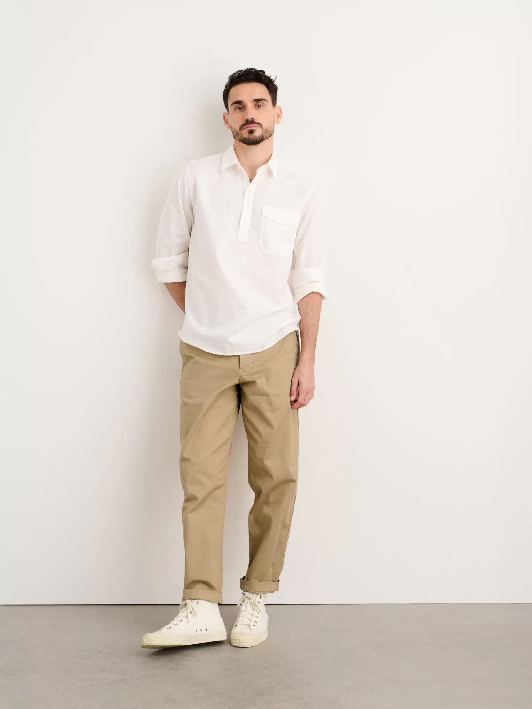 Flat Front Pant In Vintage Twill*Alex Mill Flash Sale