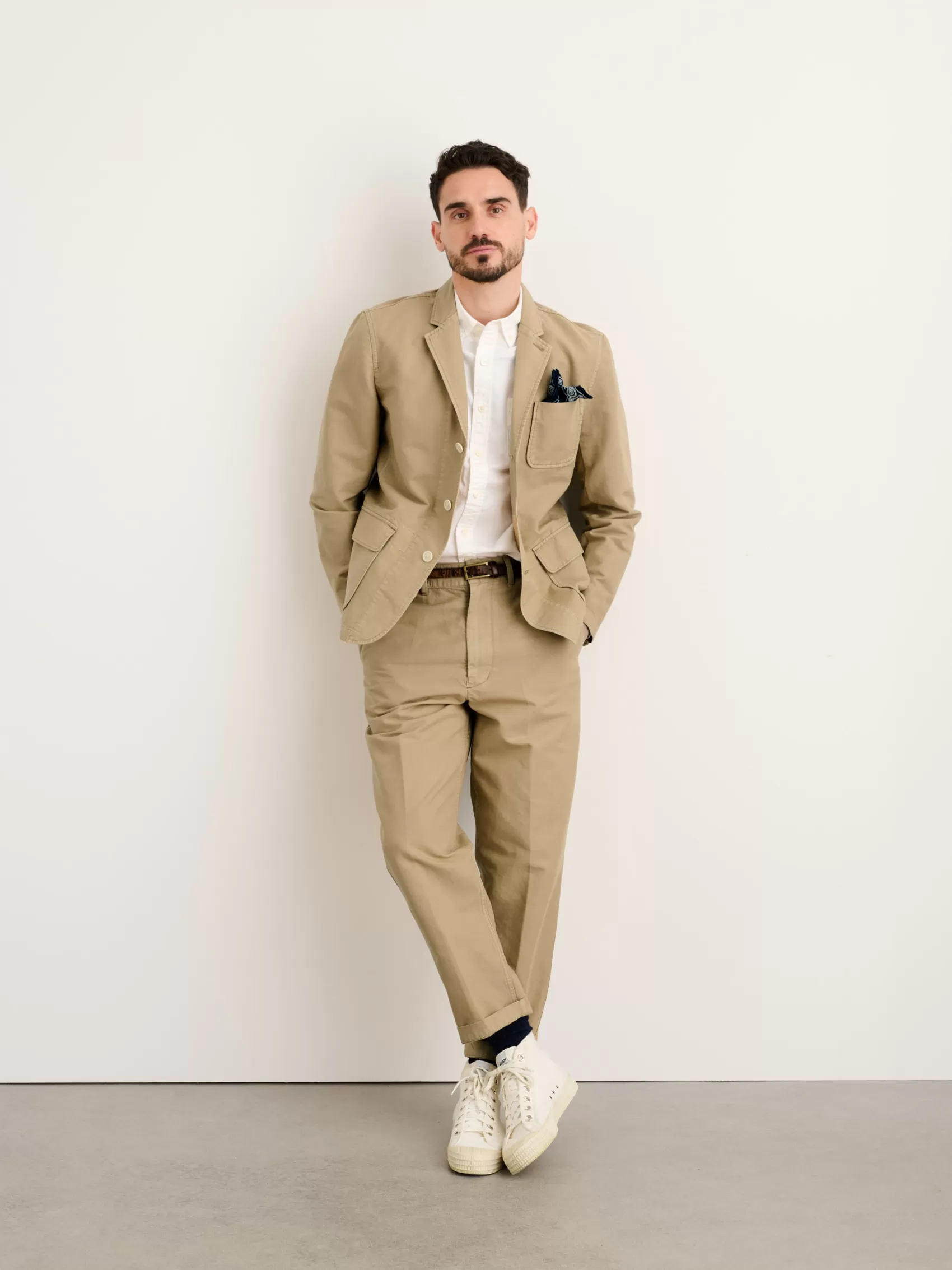 Flat Front Pant In Vintage Twill*Alex Mill Flash Sale