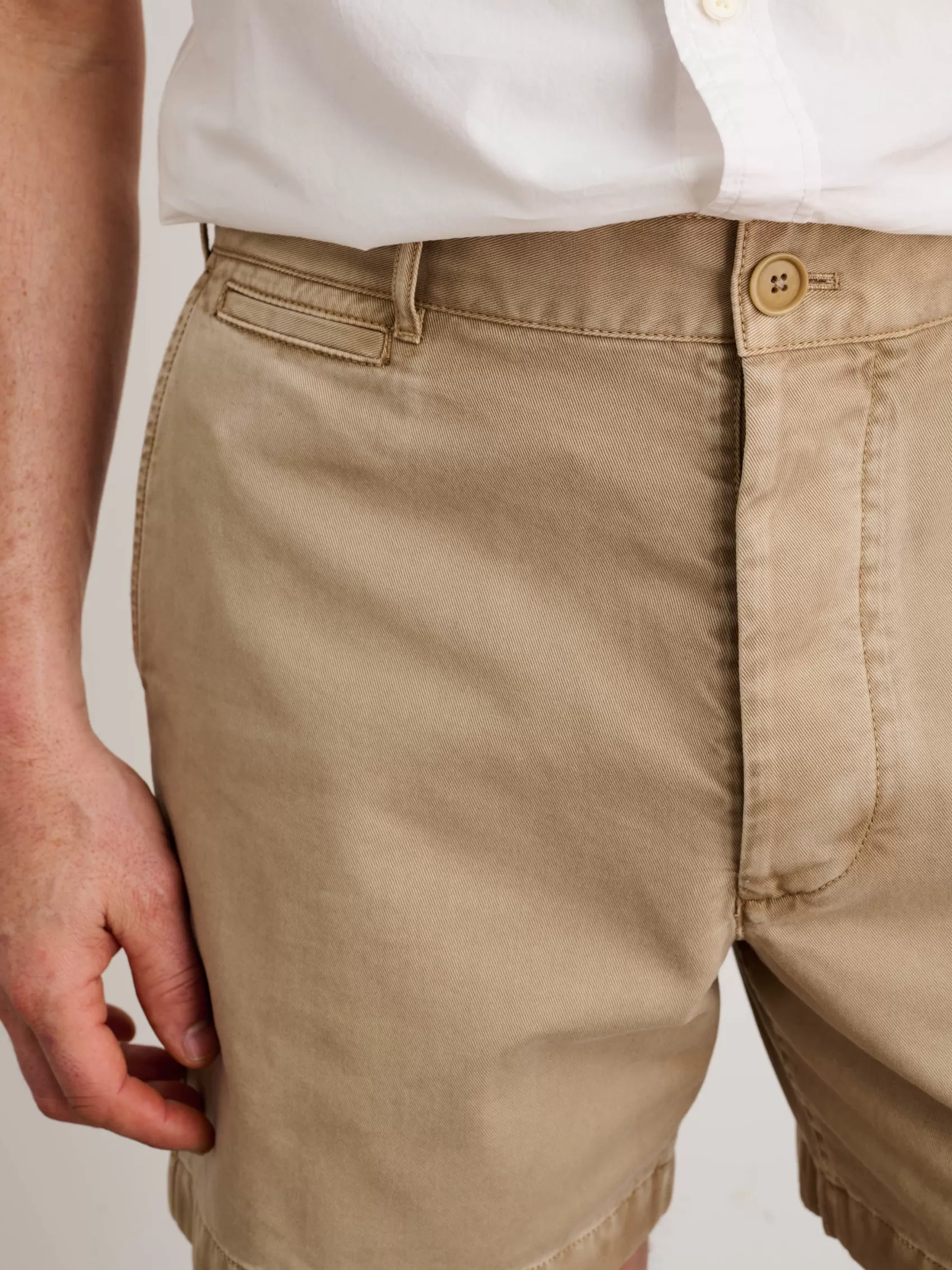 Flat Front Short In Vintage Washed Chino*Alex Mill Flash Sale