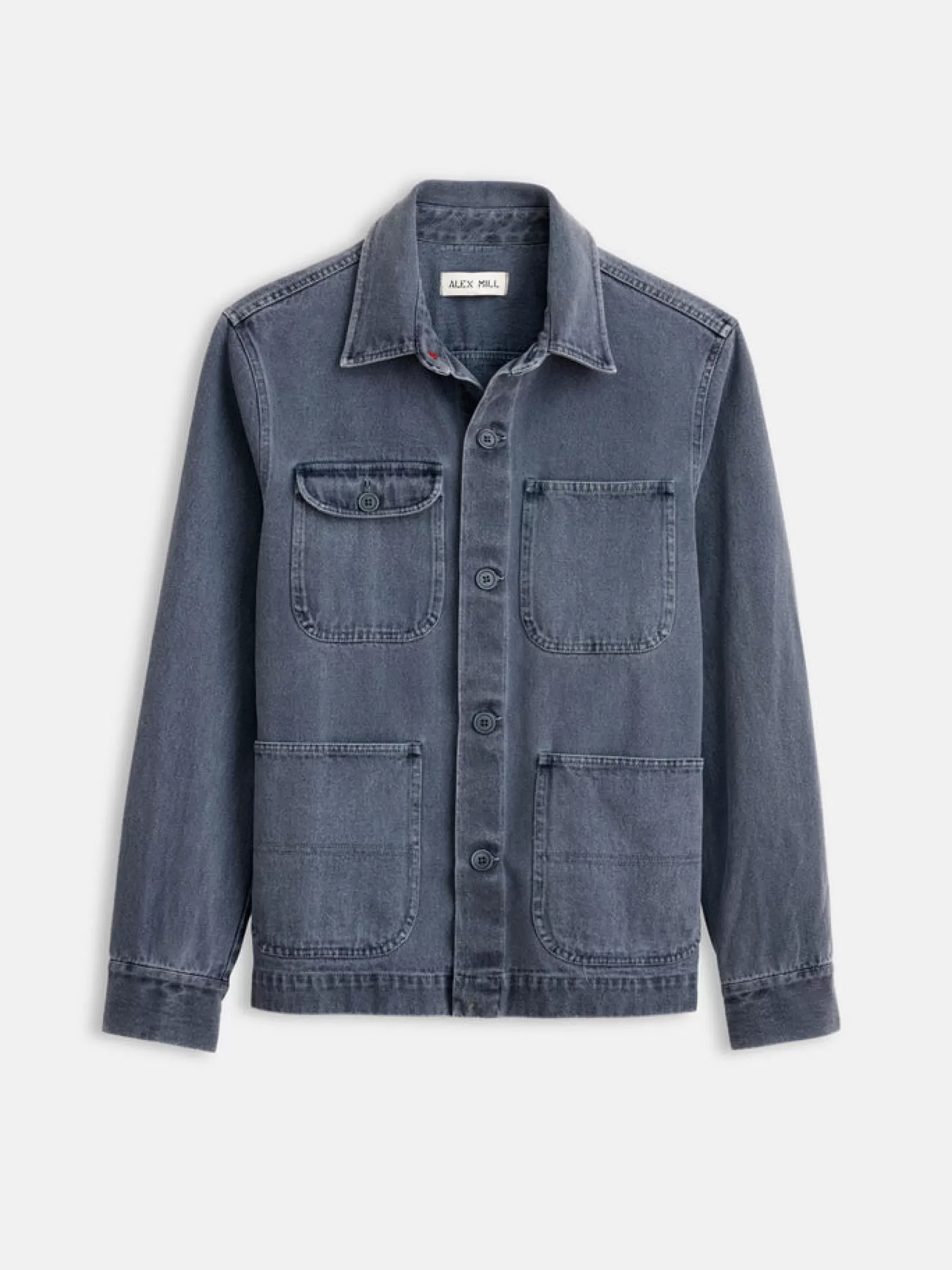 Garment Dyed Work Jacket In Recycled Denim*Alex Mill Cheap