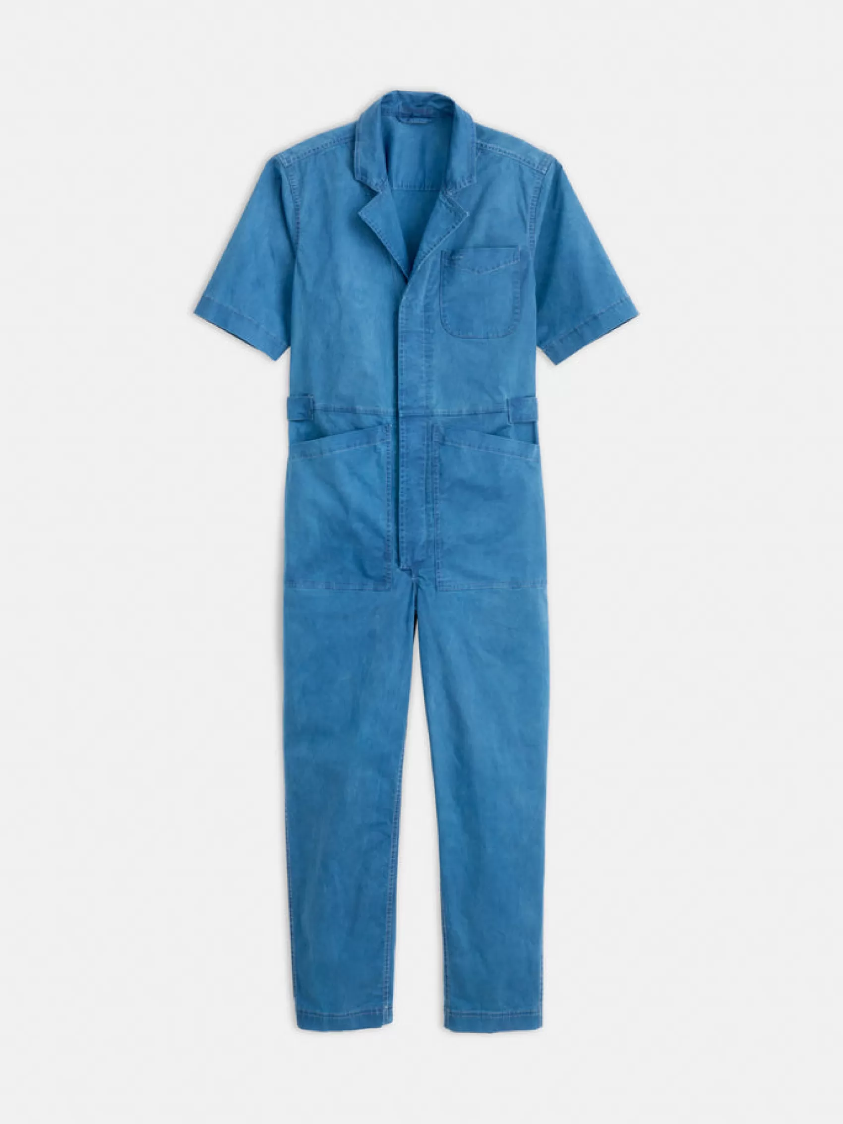 Indigo Dyed Standard Short Sleeve Jumpsuit*Alex Mill Discount