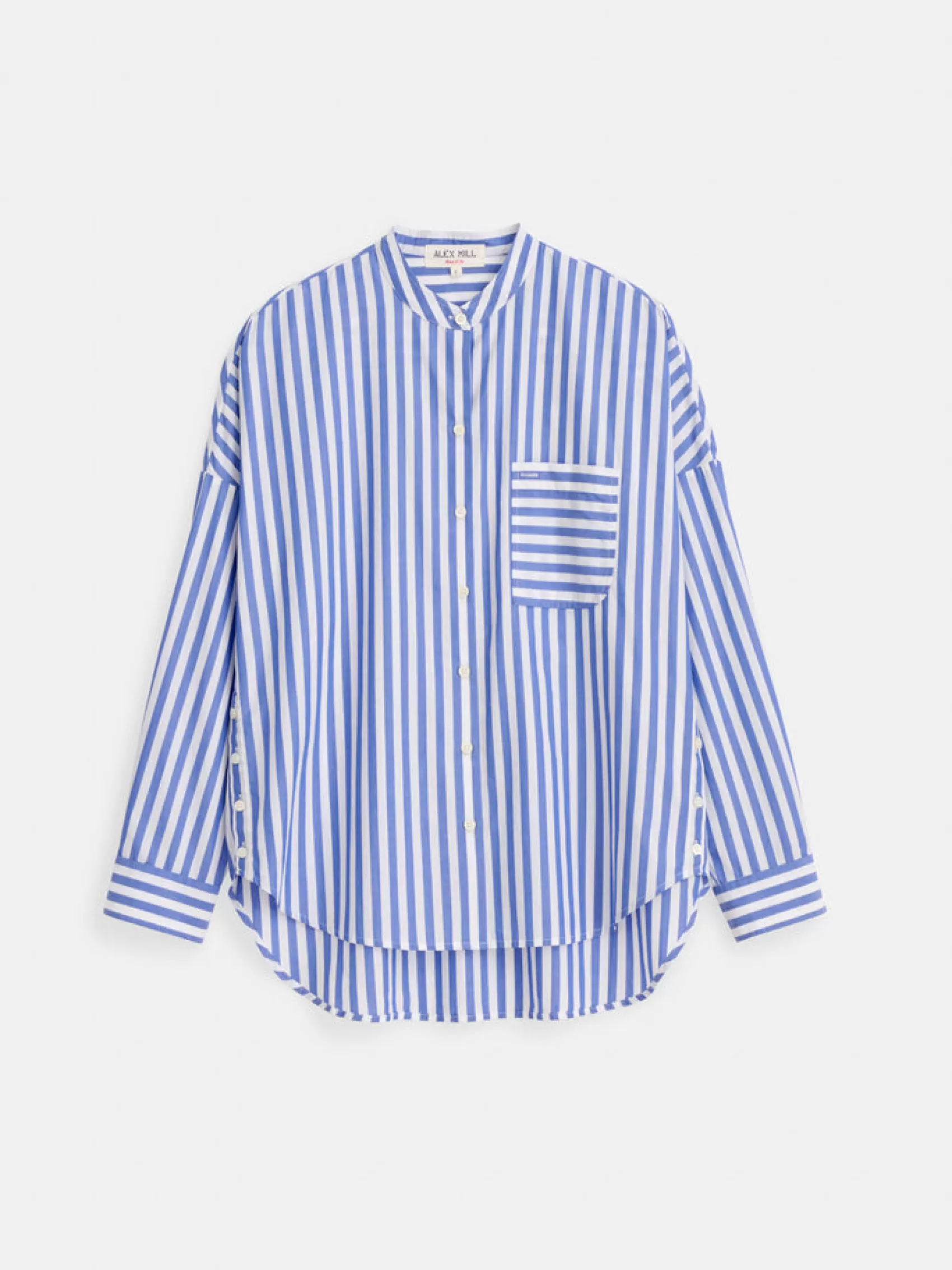 Jo Striped Shirt In Cotton*Alex Mill New