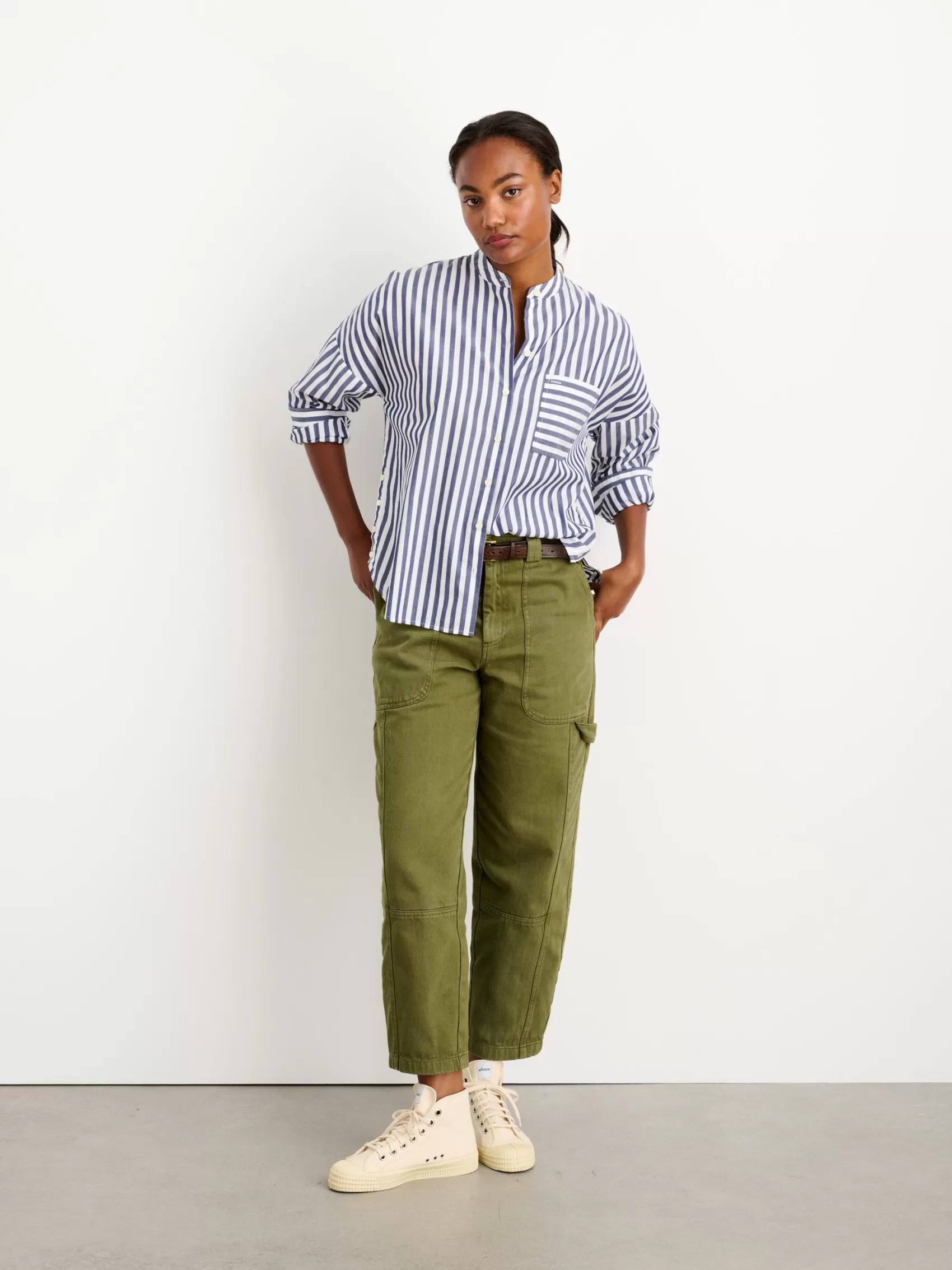 Jo Striped Shirt In Cotton*Alex Mill Cheap