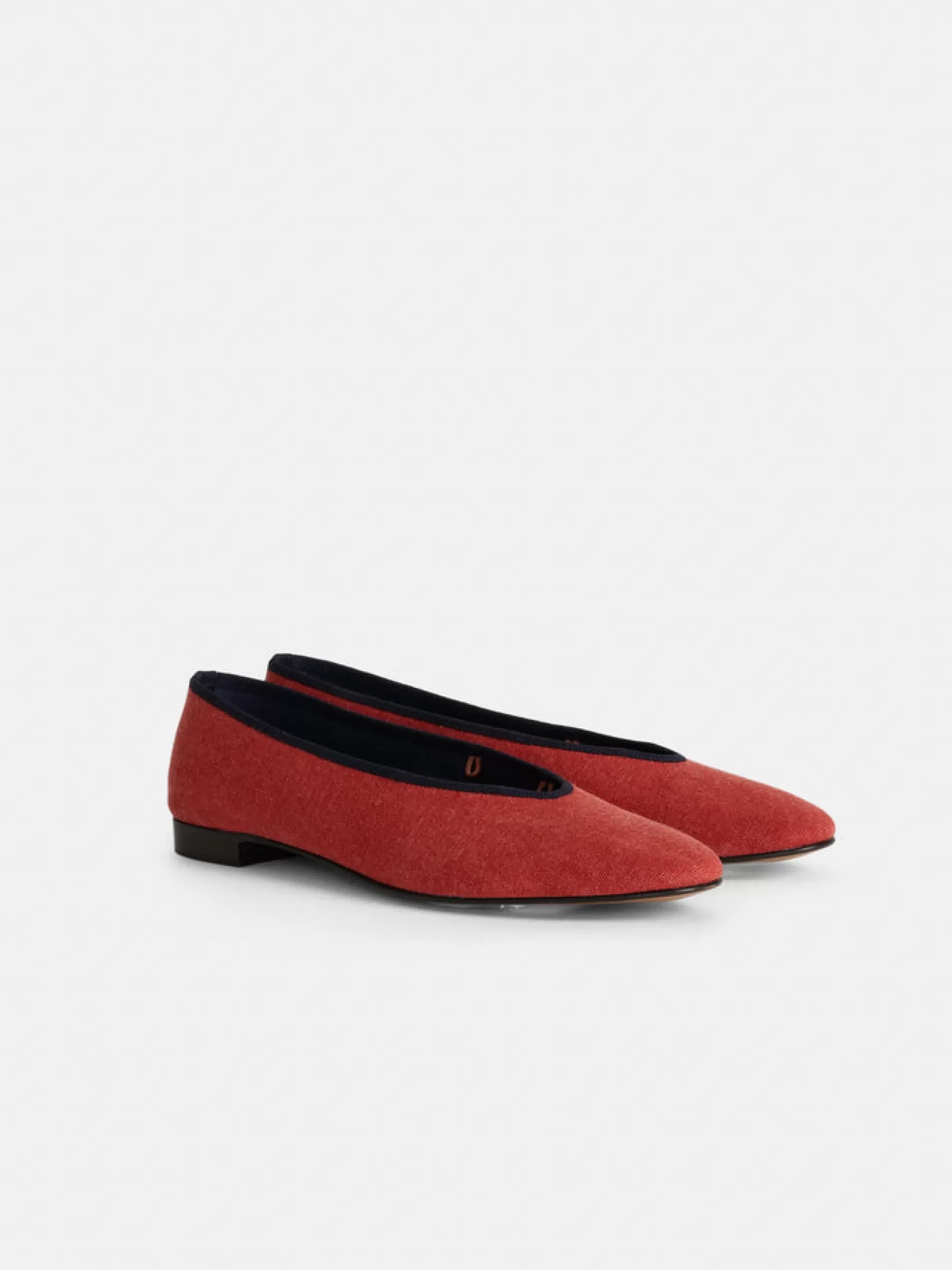 Juliet Italian Flat In Washed Canvas*Alex Mill Best Sale