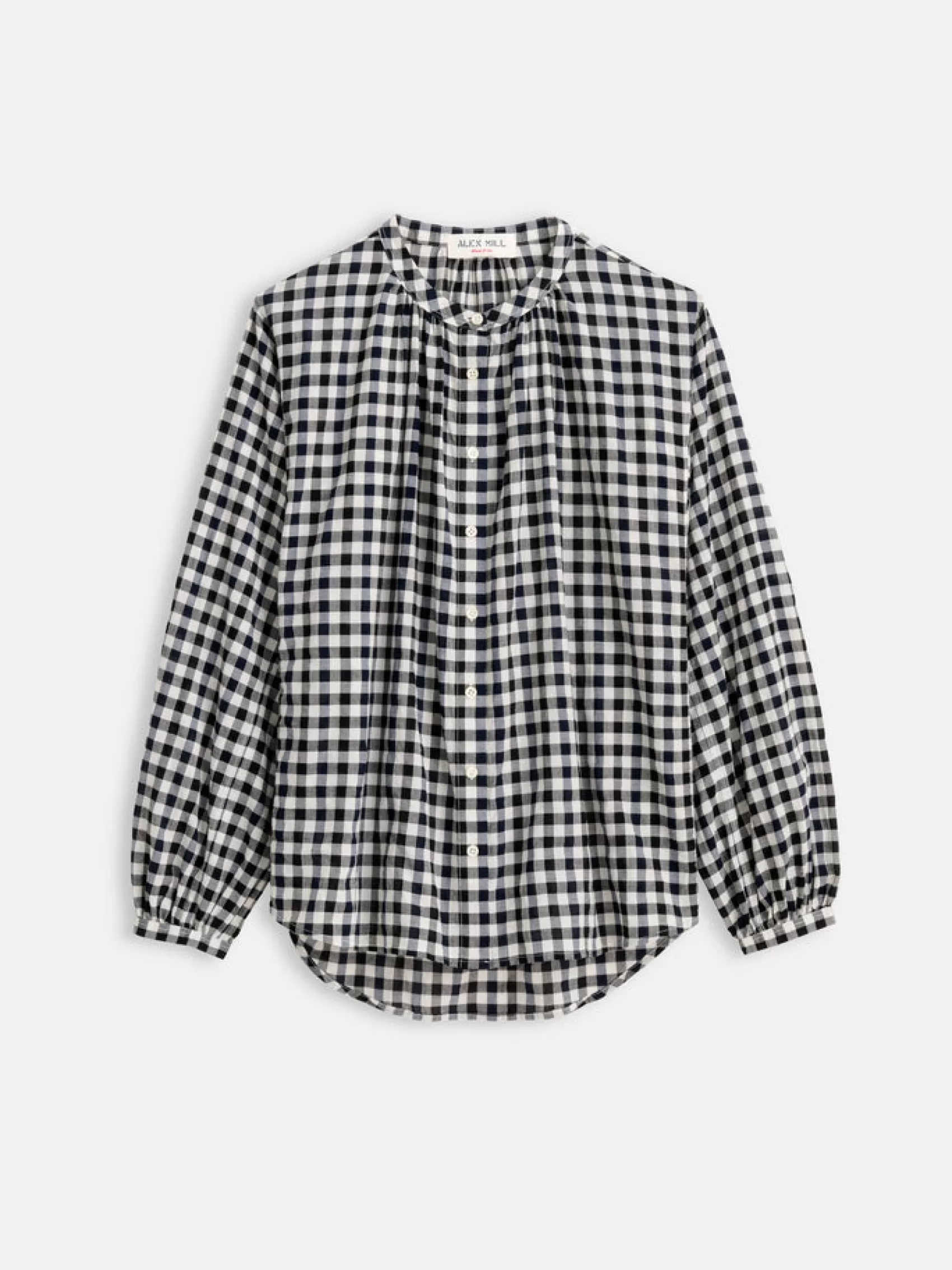 Katherine Shirt In Crinkle Gingham*Alex Mill Store