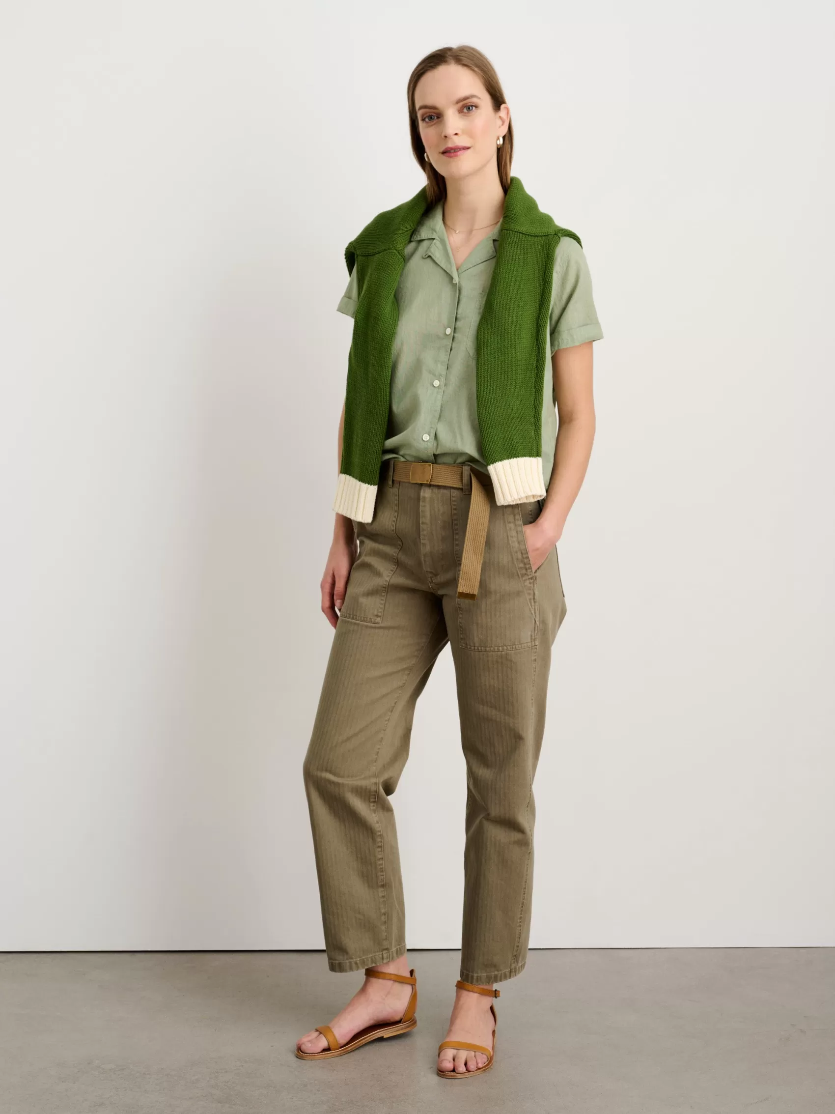 Maddie Camp Shirt In Cotton Voile*Alex Mill Online