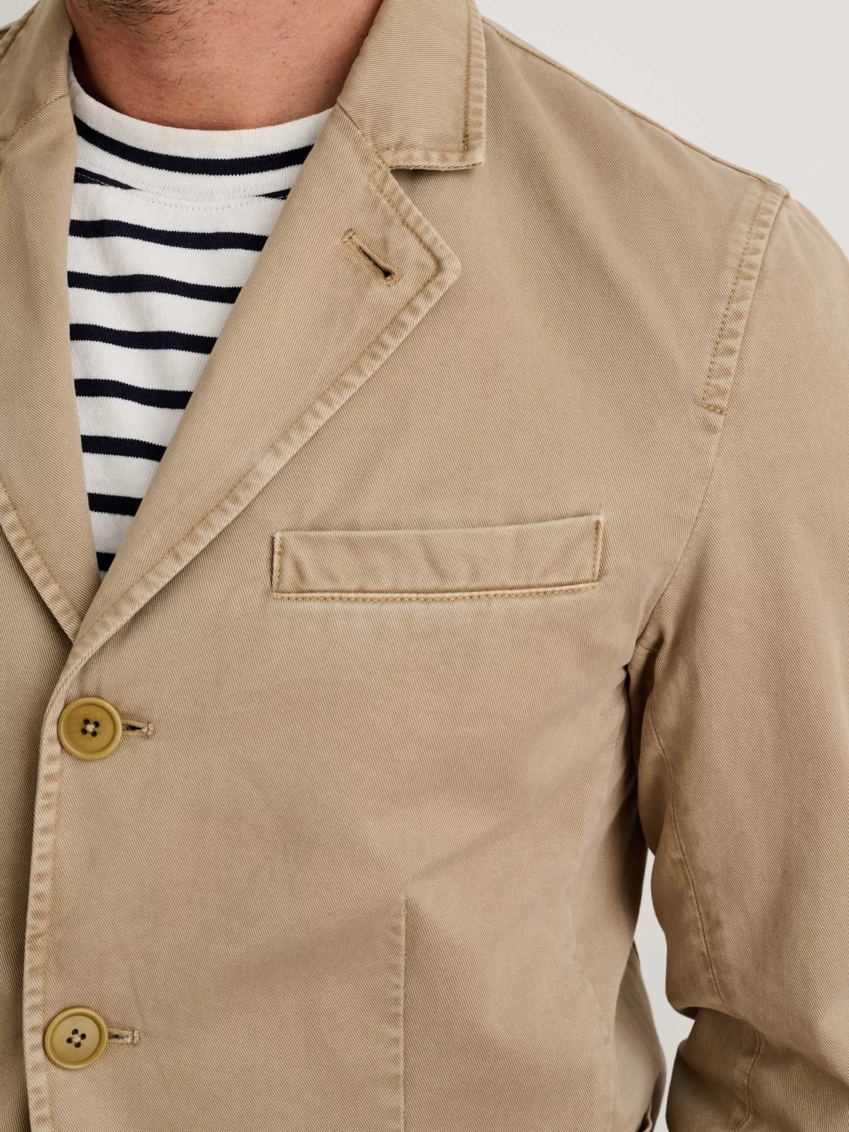 Mill Blazer In Vintage Wash Chino*Alex Mill Best