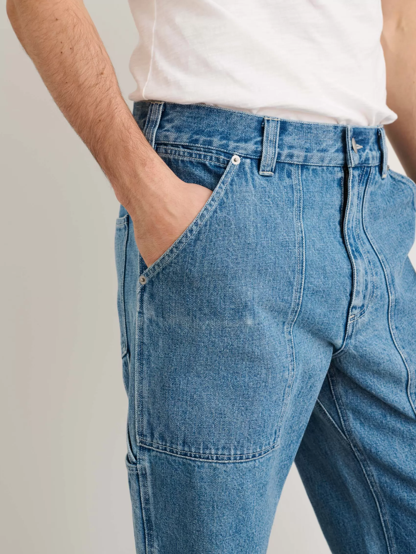 Painter Pant In Vintage Wash Denim*Alex Mill Outlet