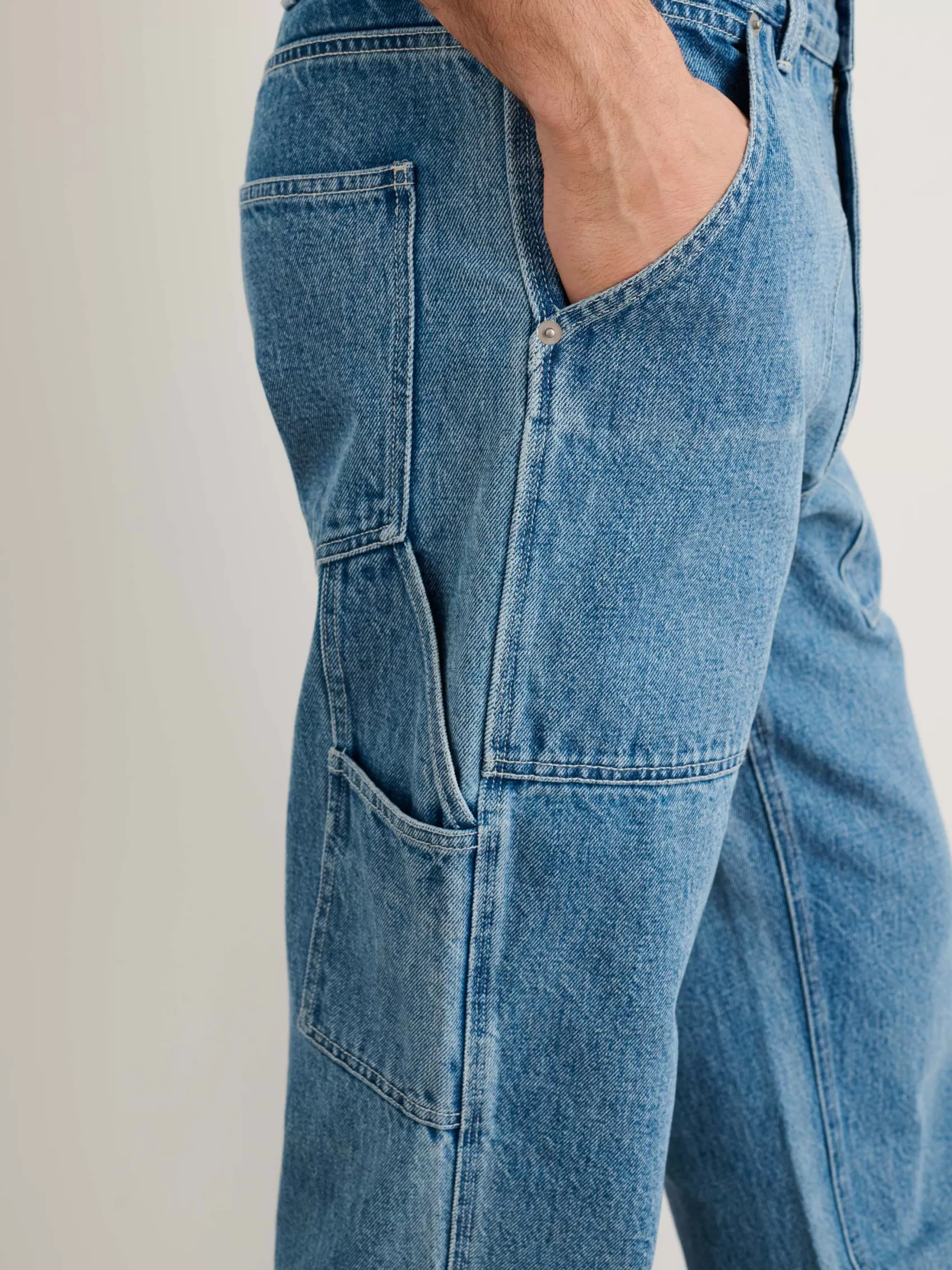 Painter Pant In Vintage Wash Denim*Alex Mill Outlet