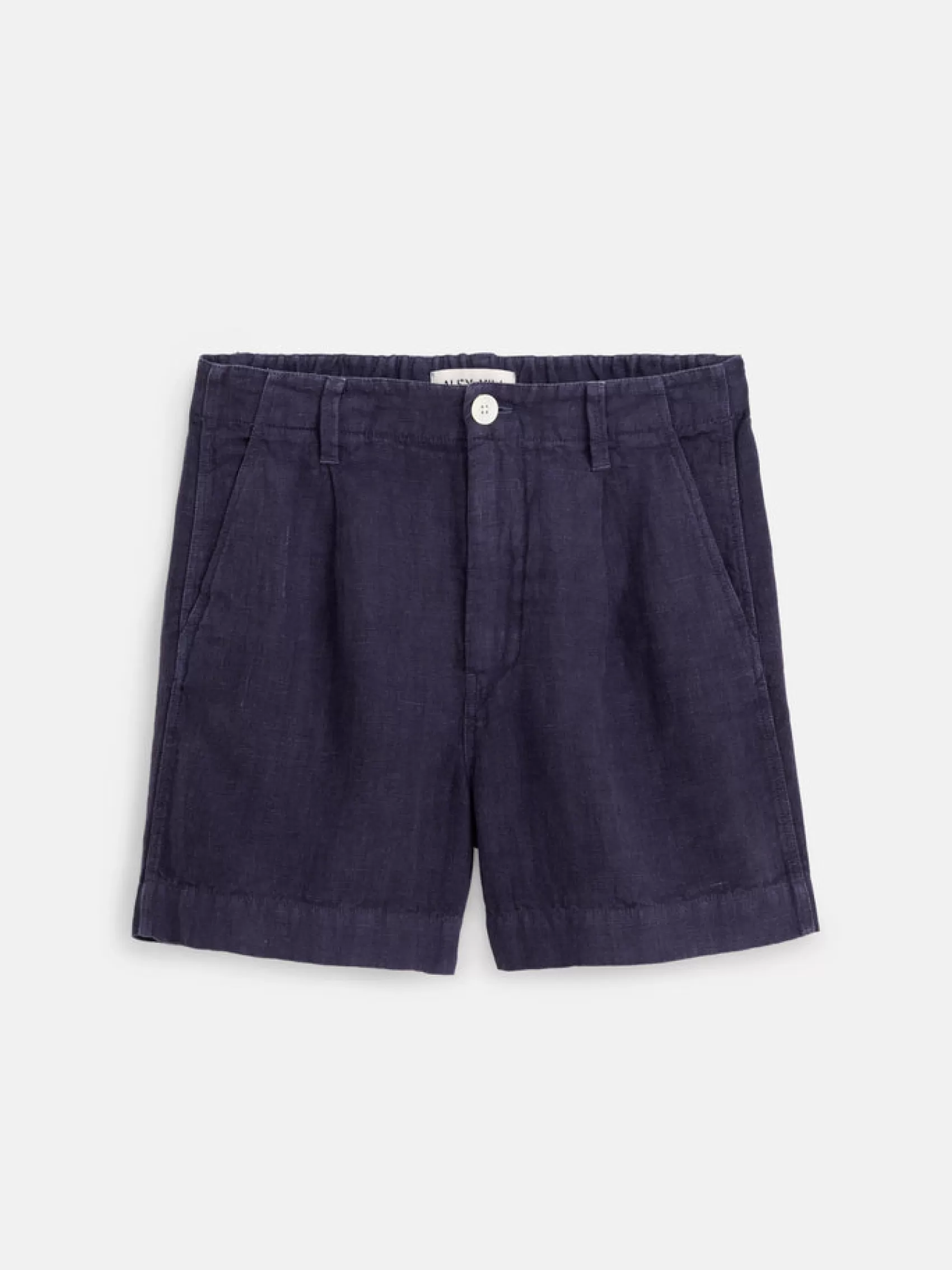 Pleated Pull On Shorts In Linen*Alex Mill Outlet