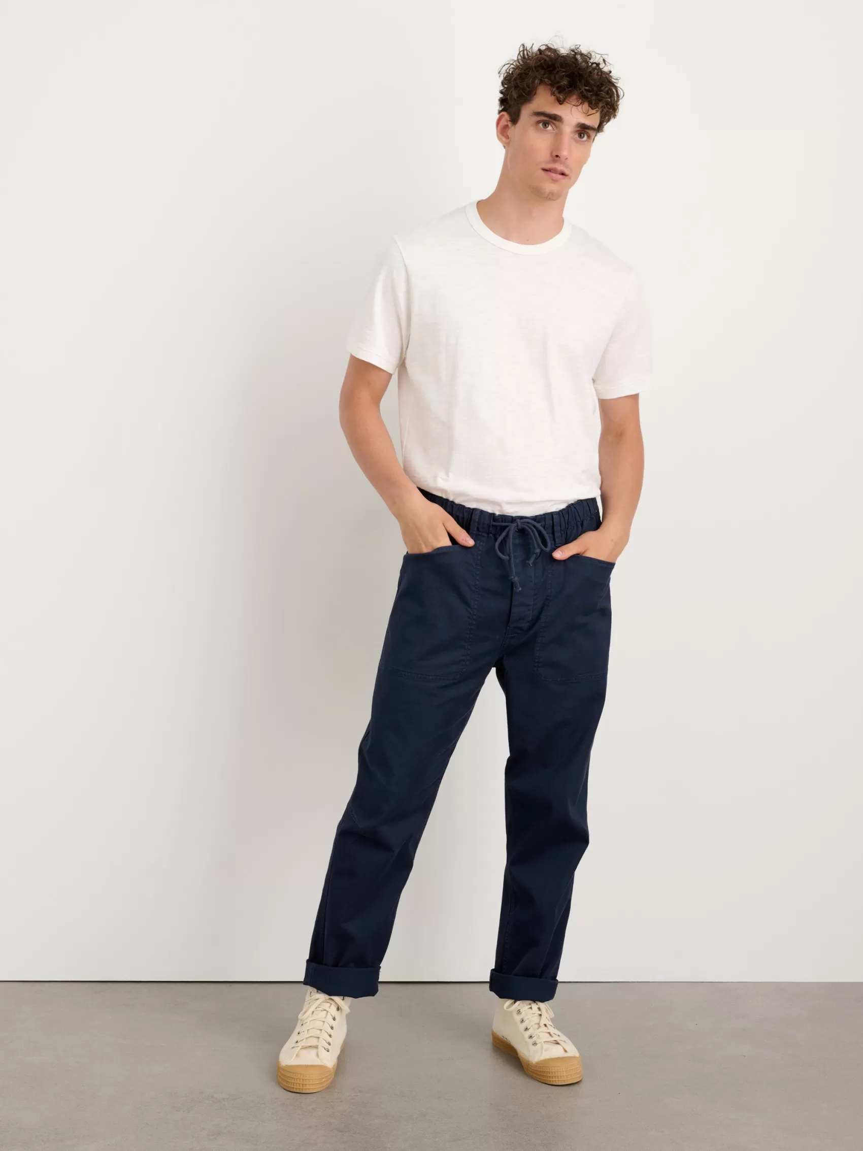 Pull-On Button Fly Pant*Alex Mill Online