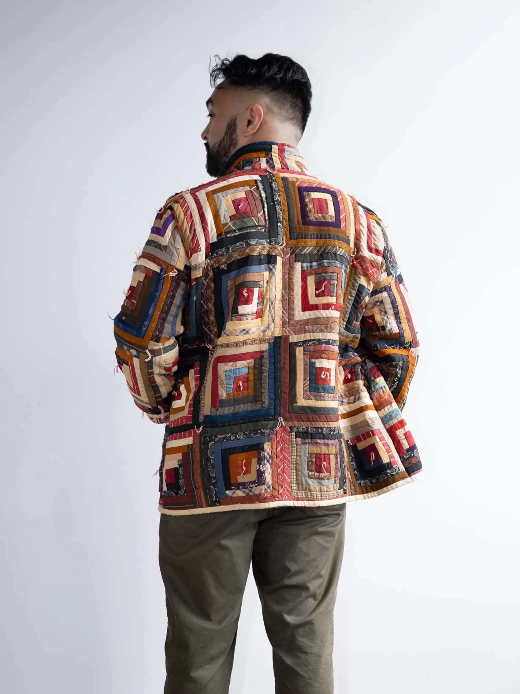Rework Jacket In Vintage Quilts*Alex Mill Outlet