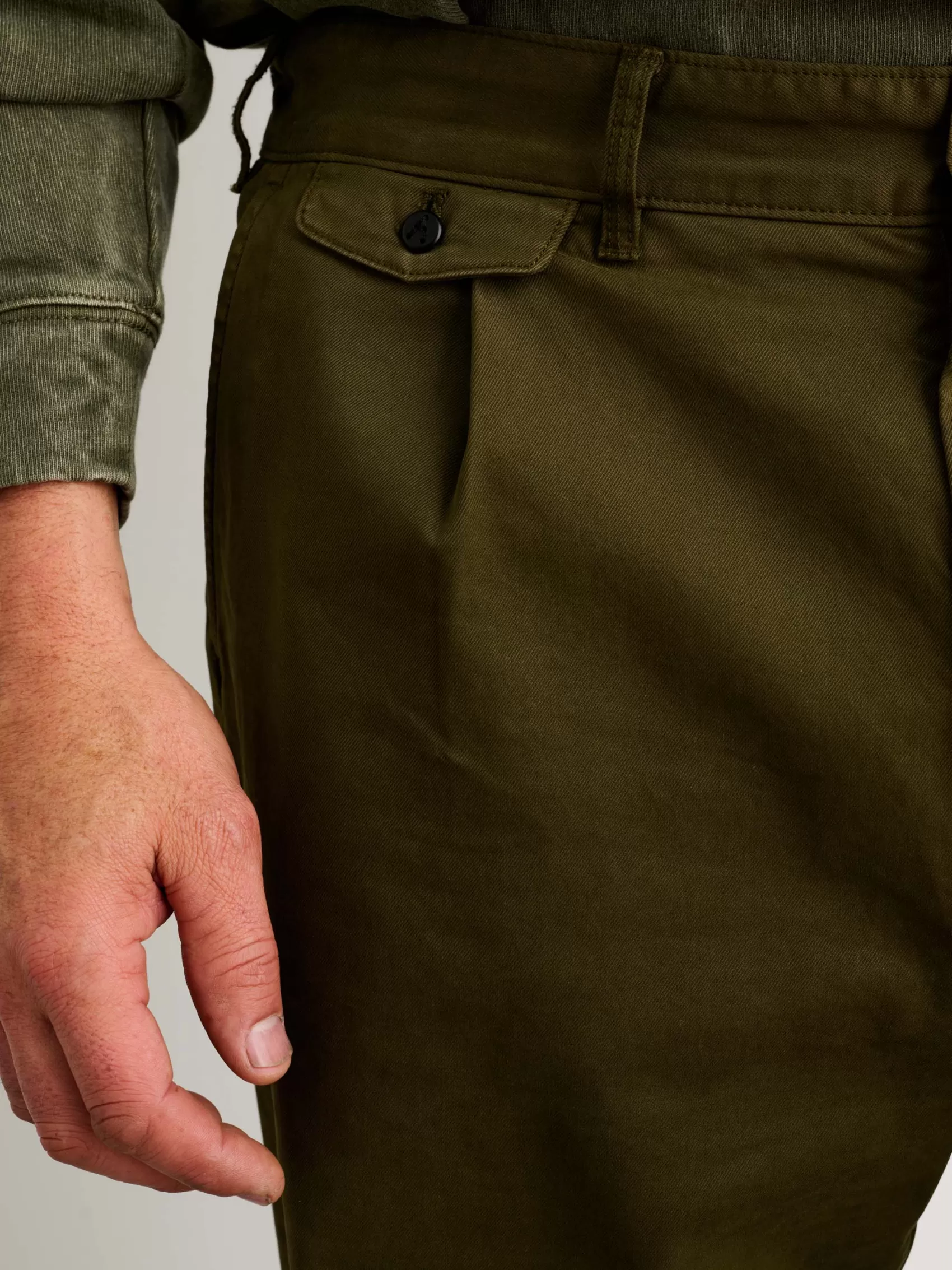 Standard Pleated Pant In Chino*Alex Mill Discount