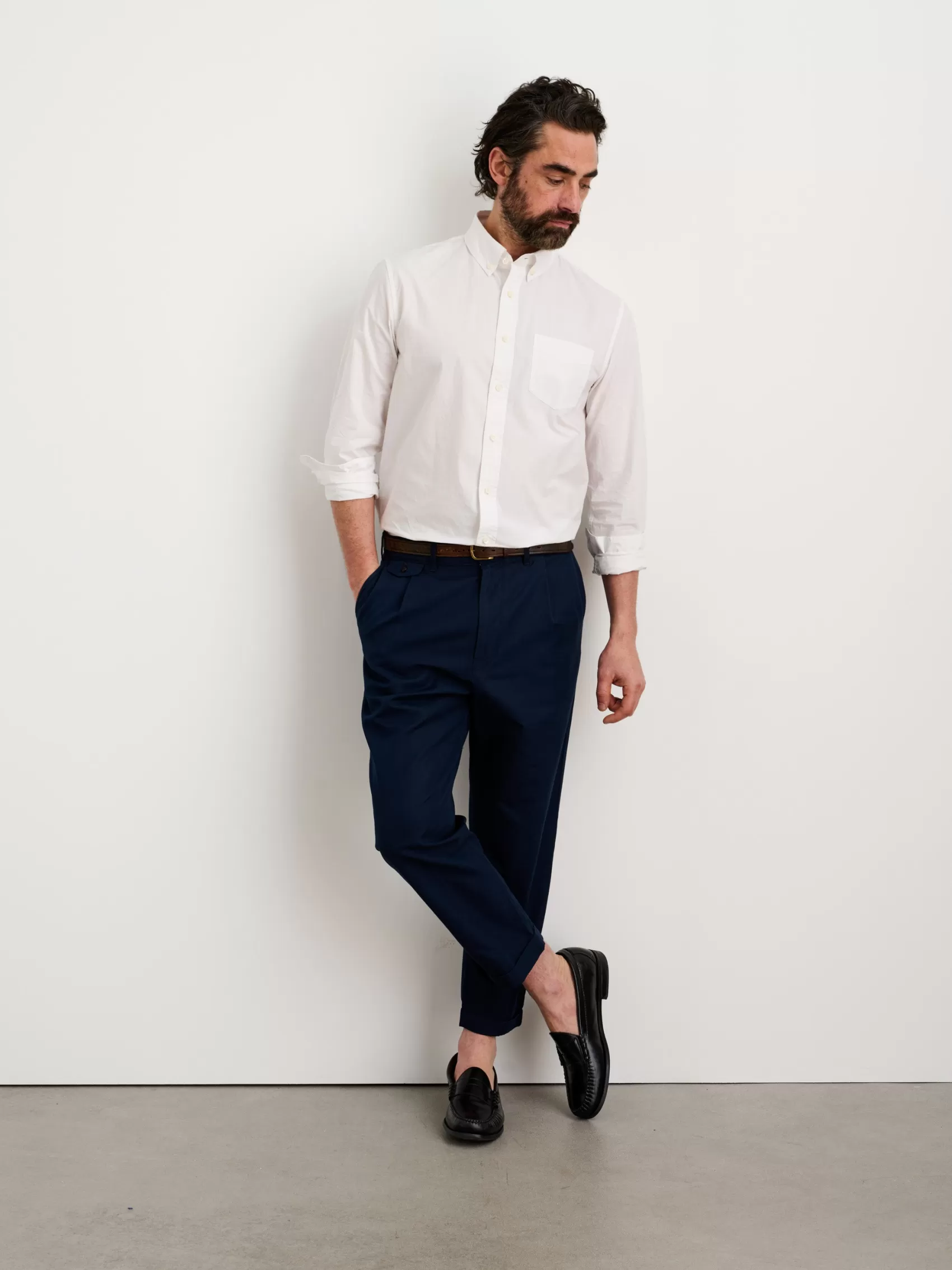 Standard Pleated Pant In Cotton Linen*Alex Mill Best Sale