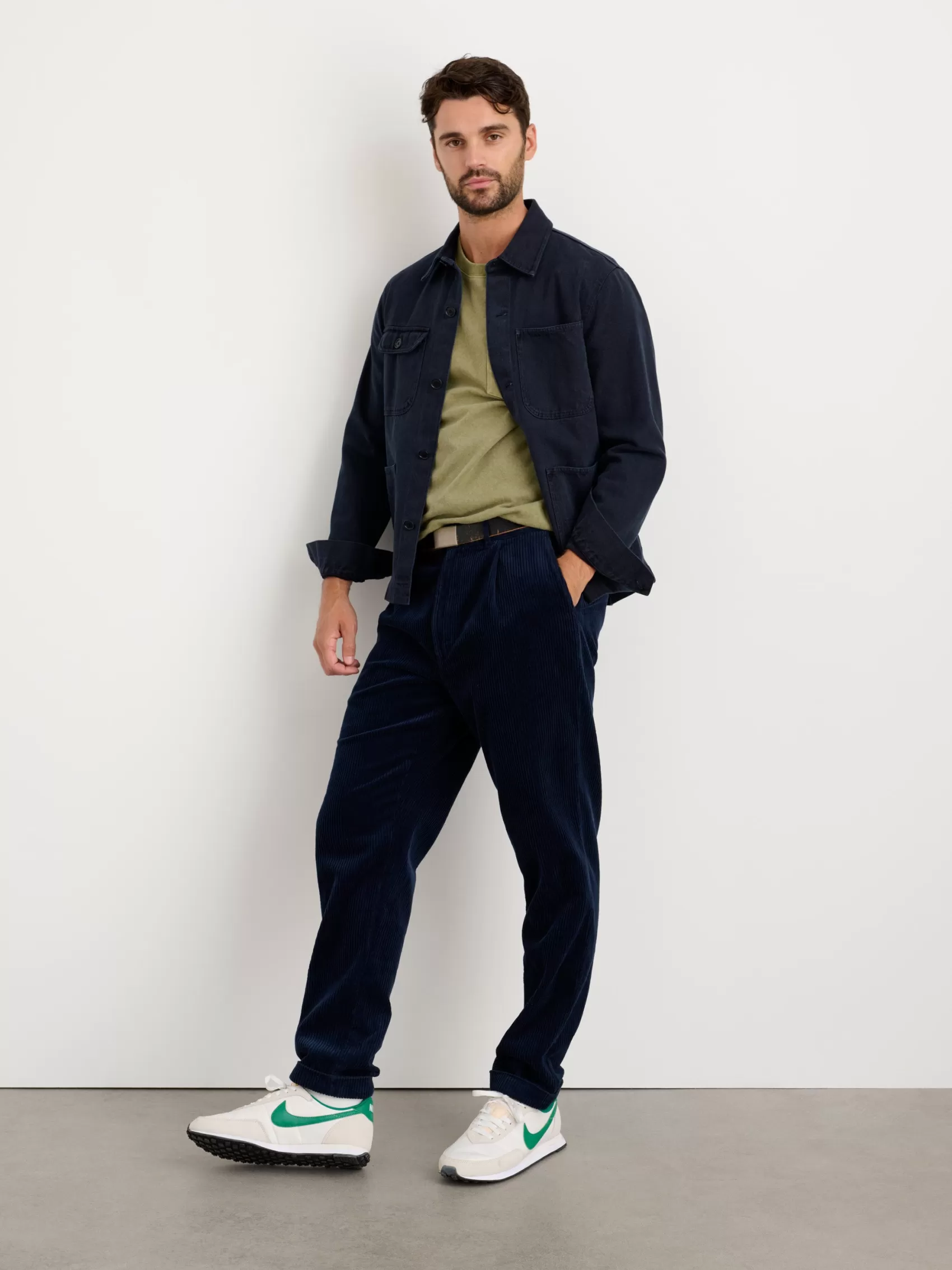 Standard Pleated Pant In Rugged Cord (Long Inseam)*Alex Mill Shop