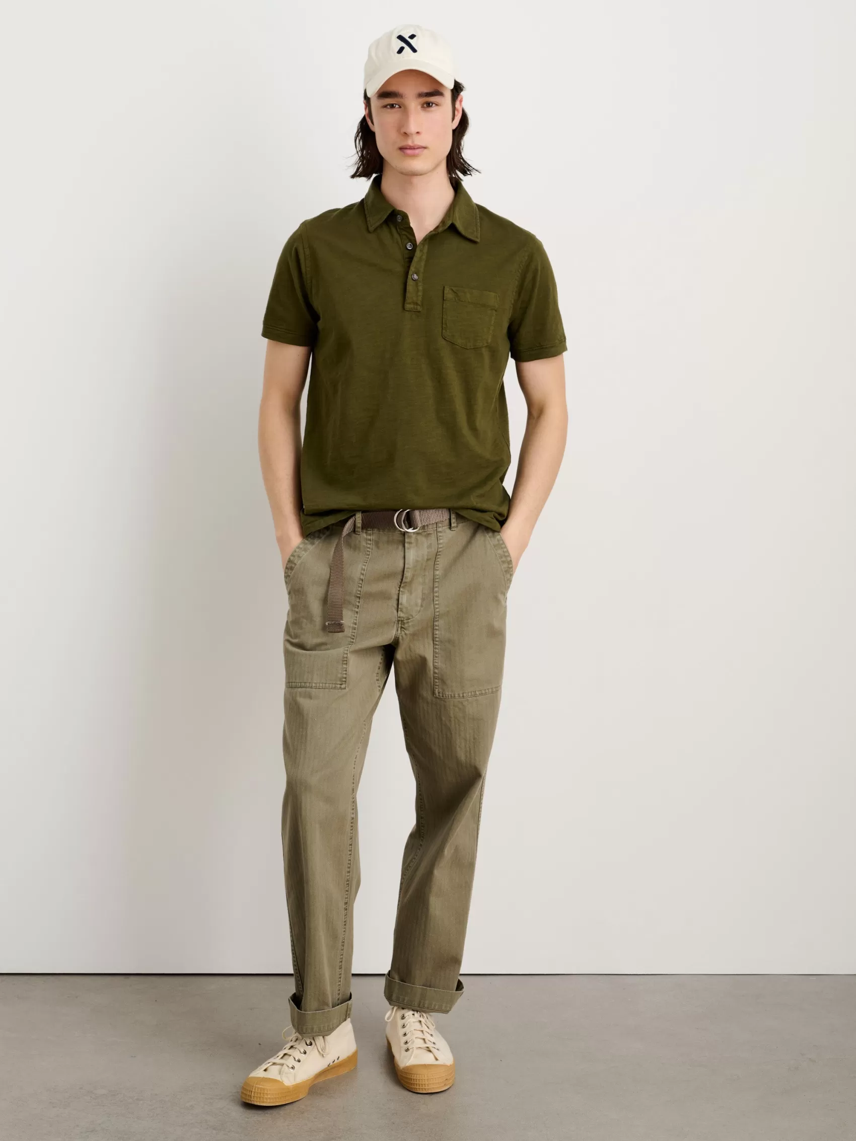 Standard Slub Cotton Polo*Alex Mill Store