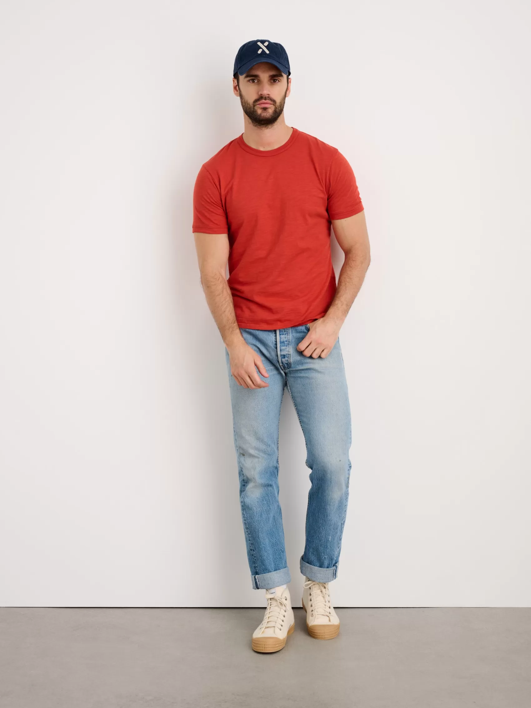 Standard T-Shirt In Slub Cotton*Alex Mill Best