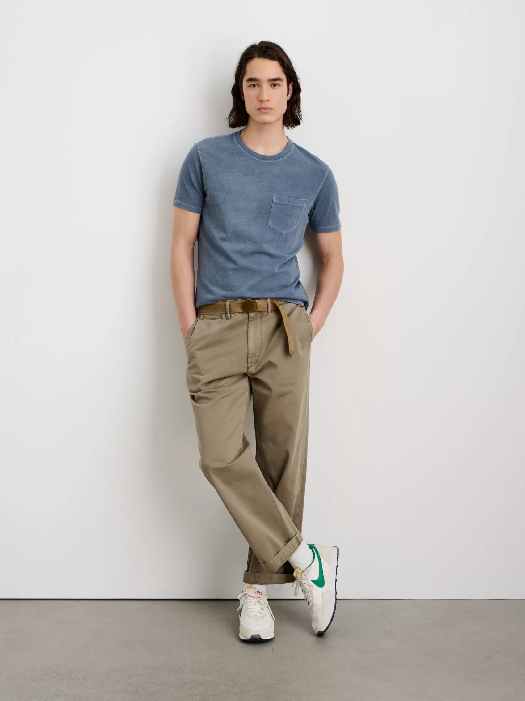Straight Leg Pant In Vintage Washed Chino*Alex Mill Clearance