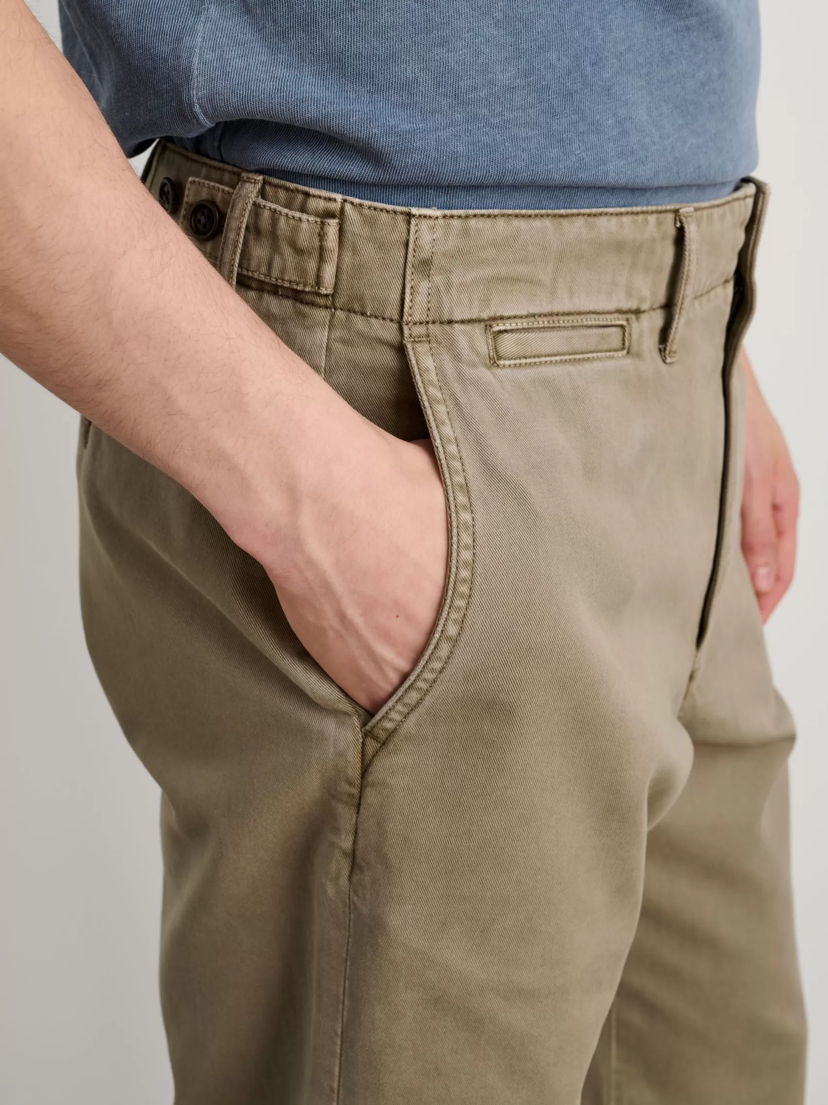 Straight Leg Pant In Vintage Washed Chino*Alex Mill Outlet