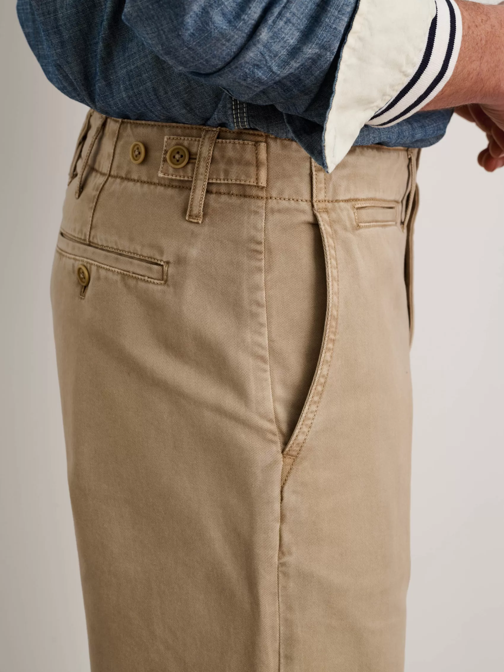 Straight Leg Pant In Vintage Washed Chino*Alex Mill Sale