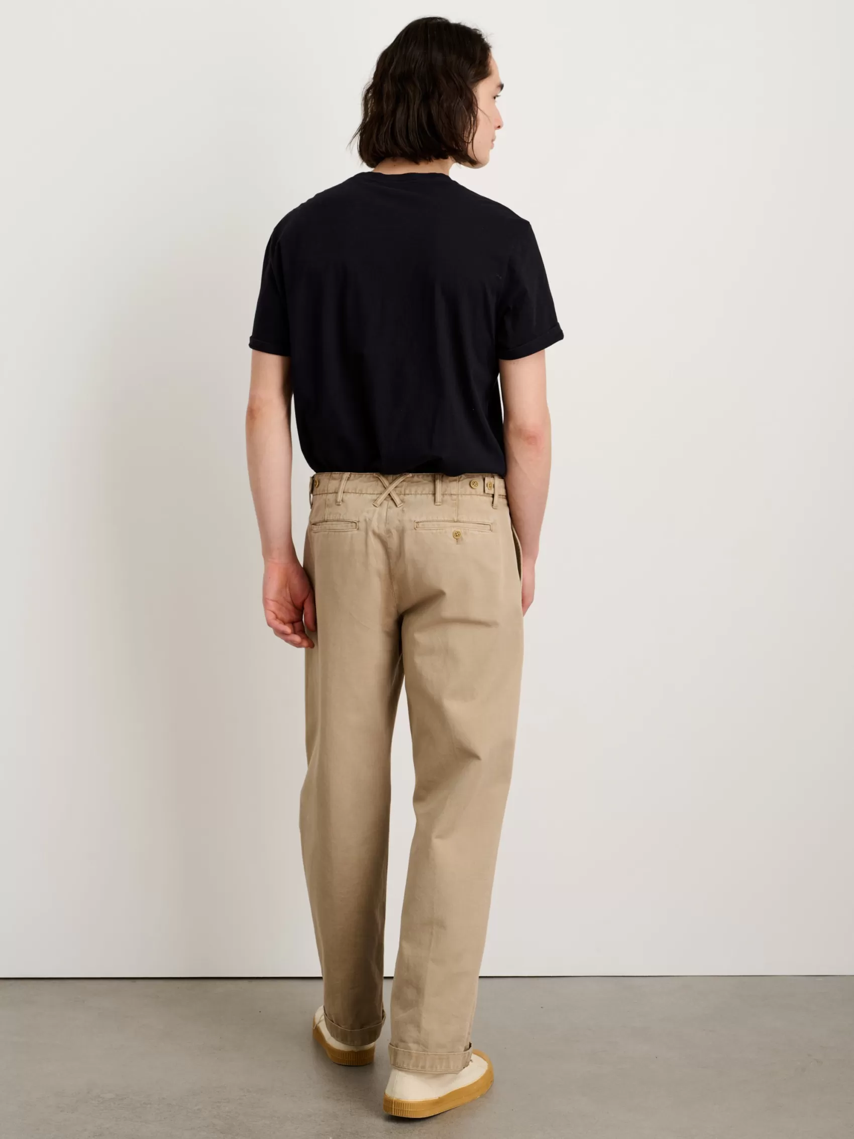 Straight Leg Pant In Vintage Washed Chino (Long Inseam)*Alex Mill Fashion