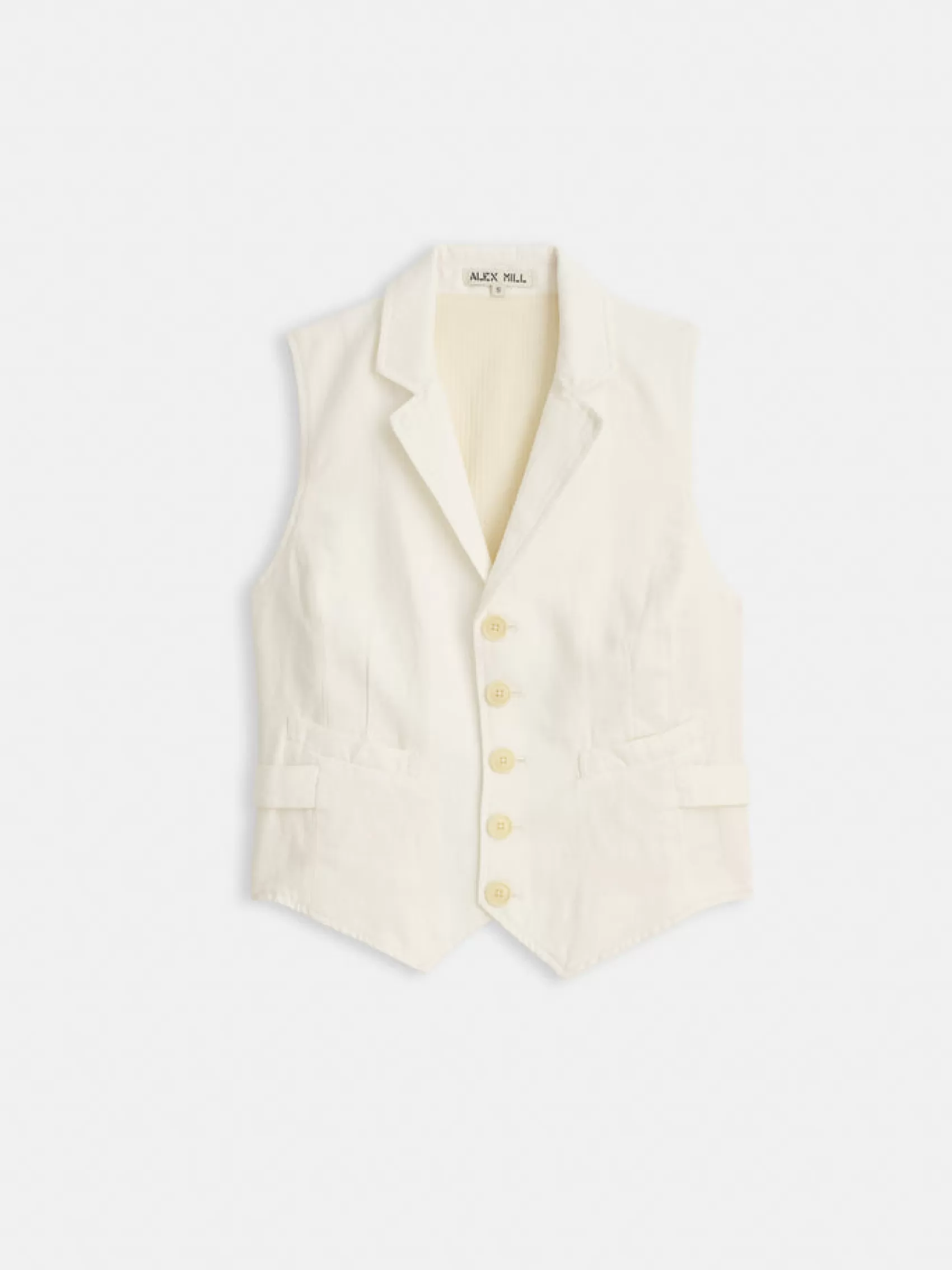 Suitish Vest In Drapey Twill*Alex Mill Cheap