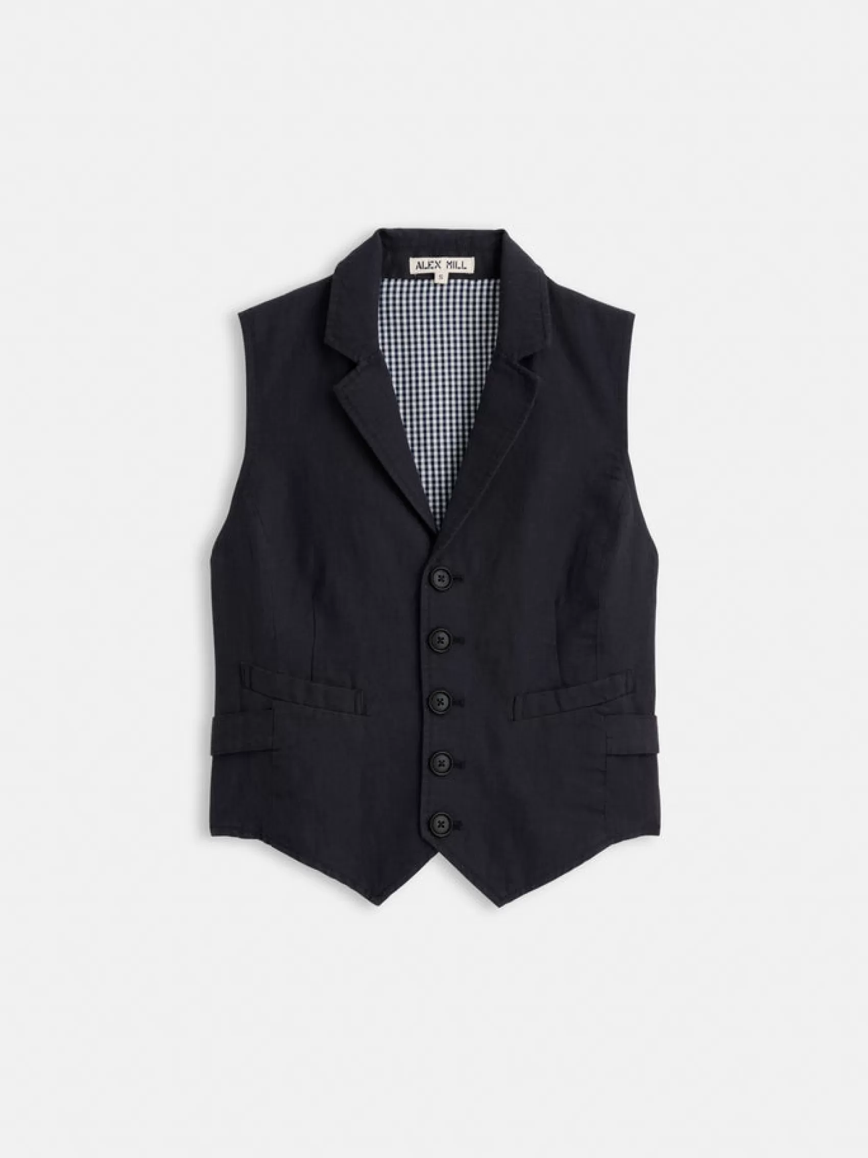 Suitish Vest In Drapey Twill*Alex Mill Discount