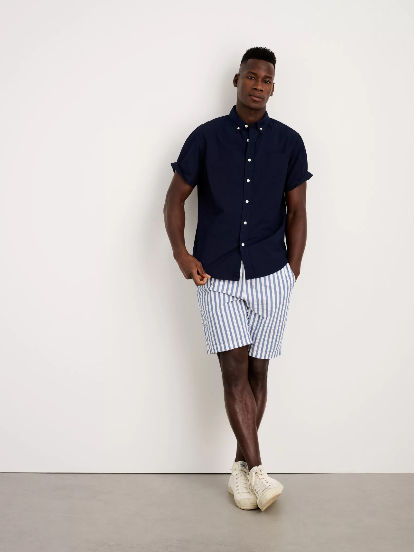 The Short Sleeve Mill Shirt In Paper Poplin*Alex Mill Discount