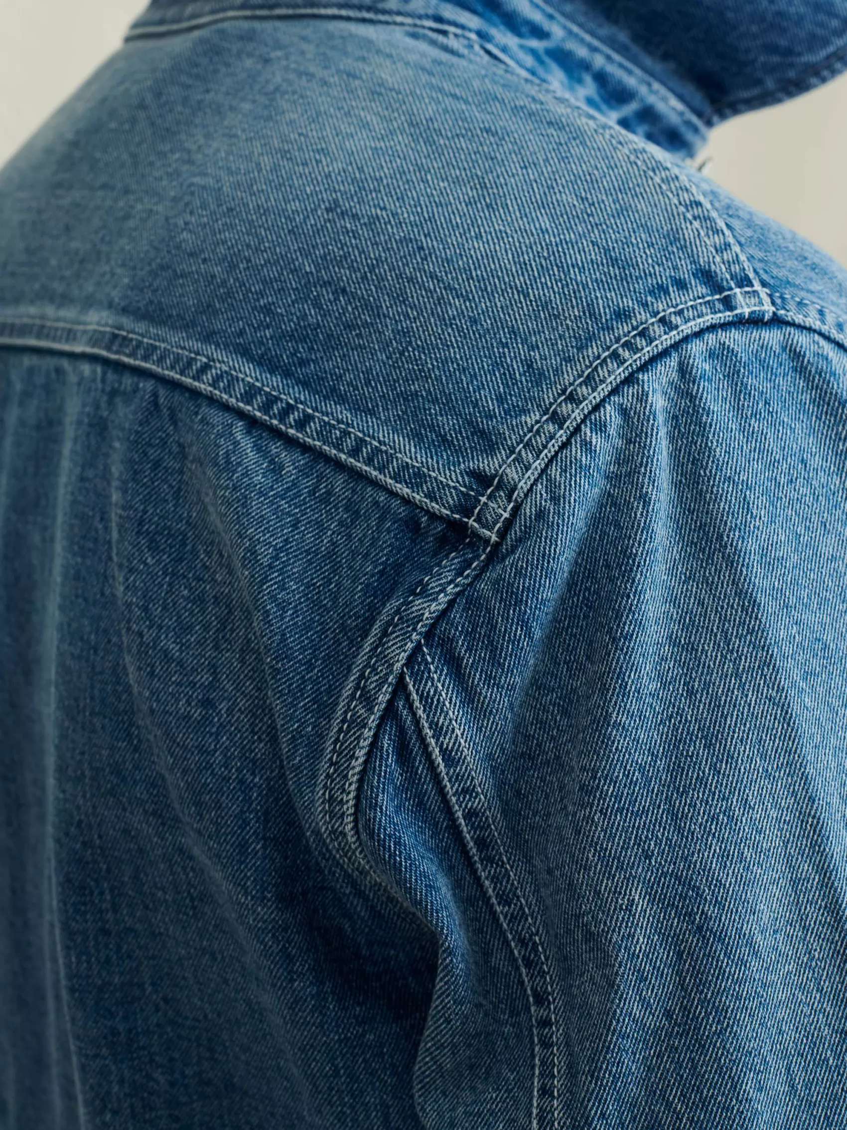 Work Jacket In Vintage Wash Denim*Alex Mill Discount