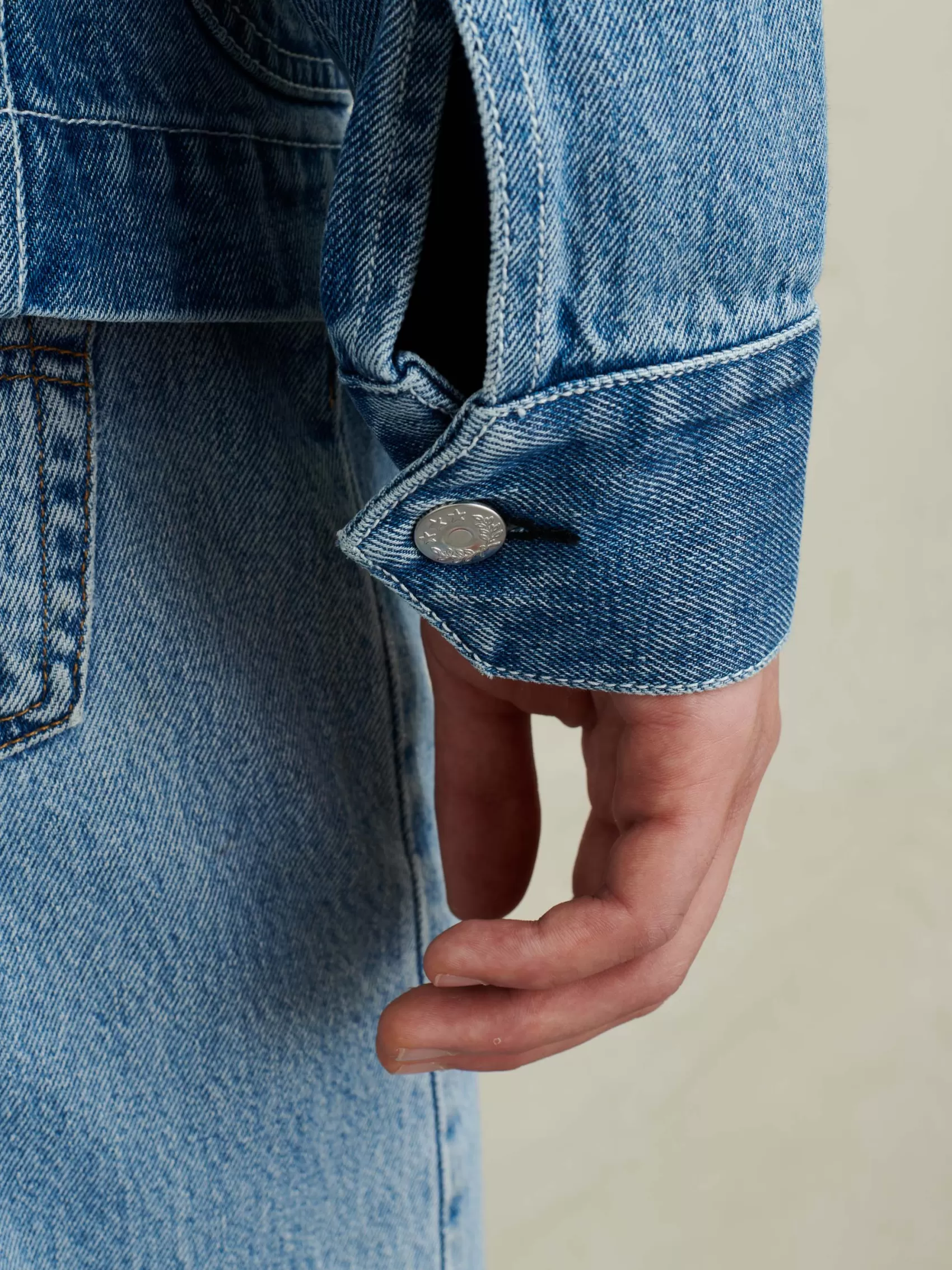 Work Jacket In Vintage Wash Denim*Alex Mill Discount