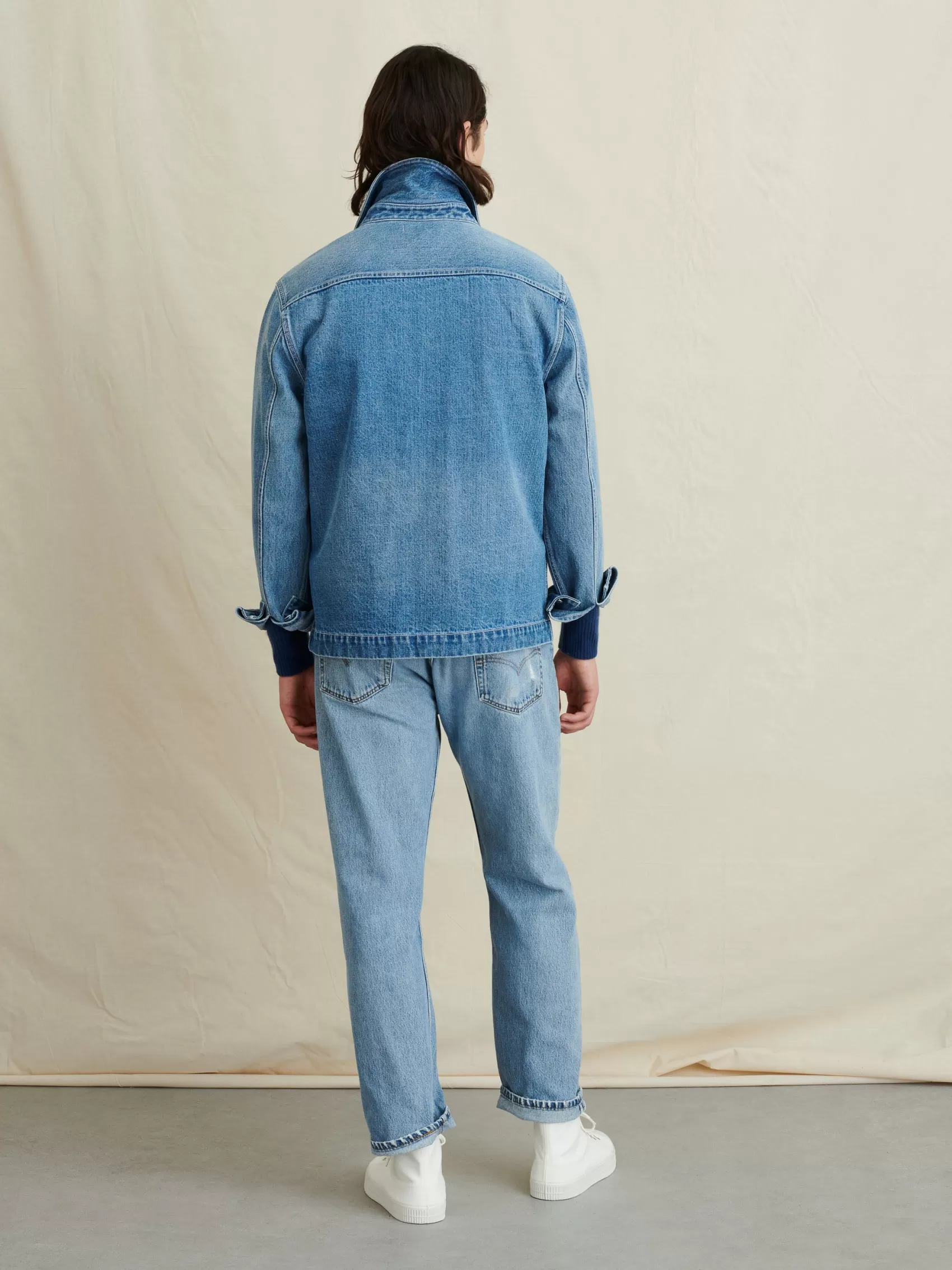 Work Jacket In Vintage Wash Denim*Alex Mill Discount